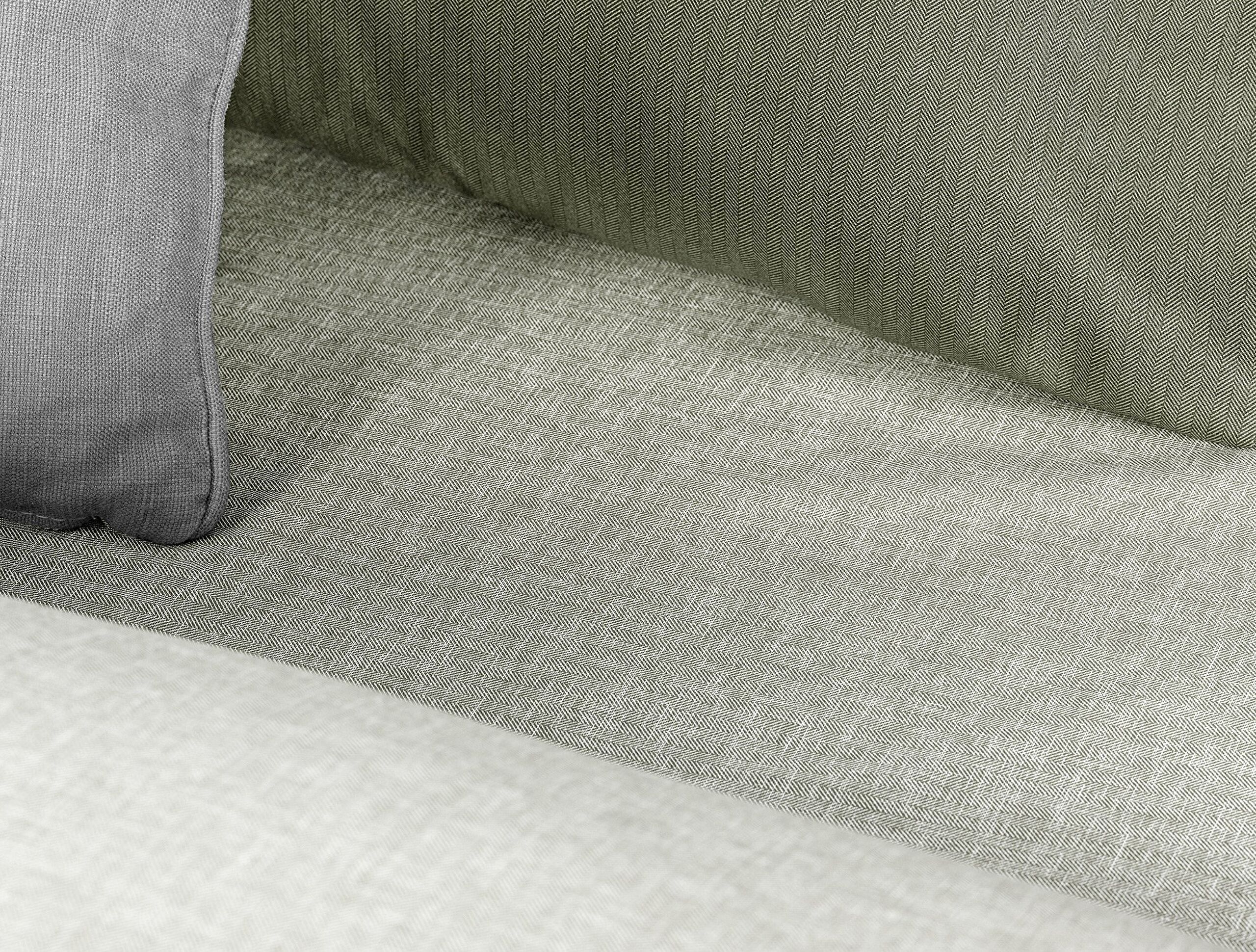 Parure de lit imprimée Cher pour lit simple - Kaki - 3