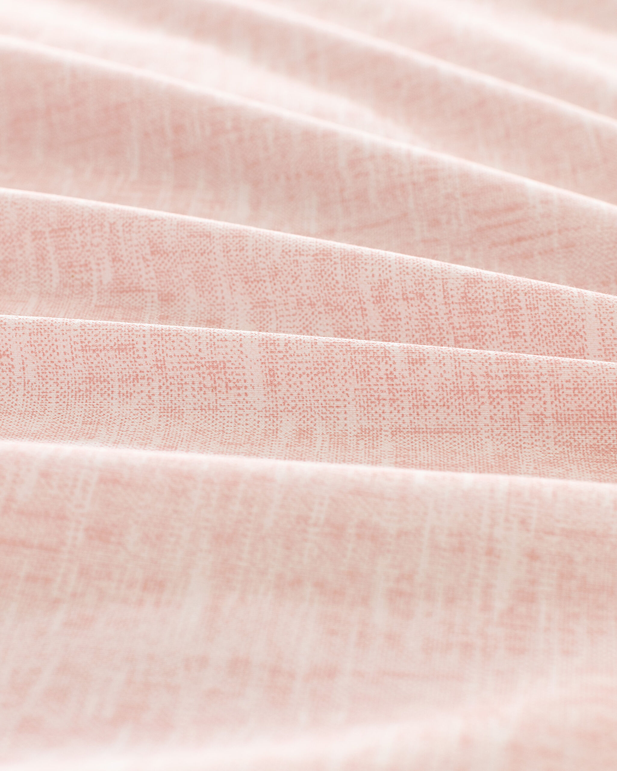 Ensemble de housse de couette simple en coton imprimé Juin - Poudre - 7