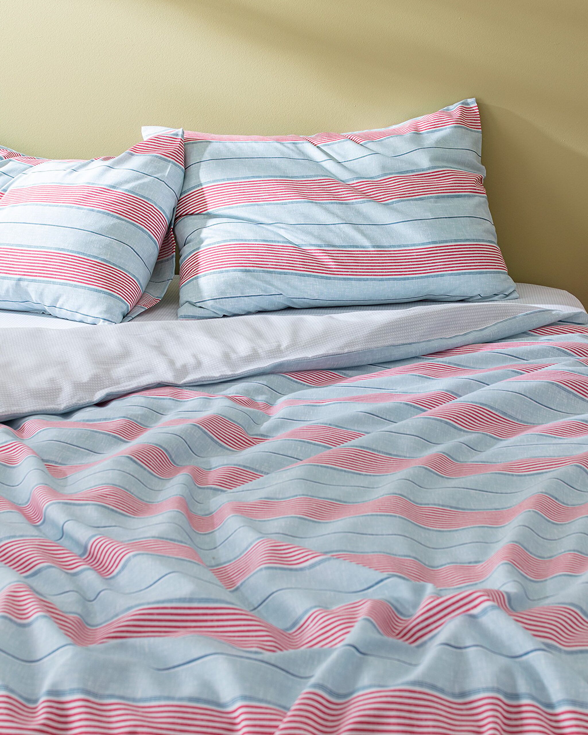 Ensemble de housse de couette imprimé simple Marc - 1