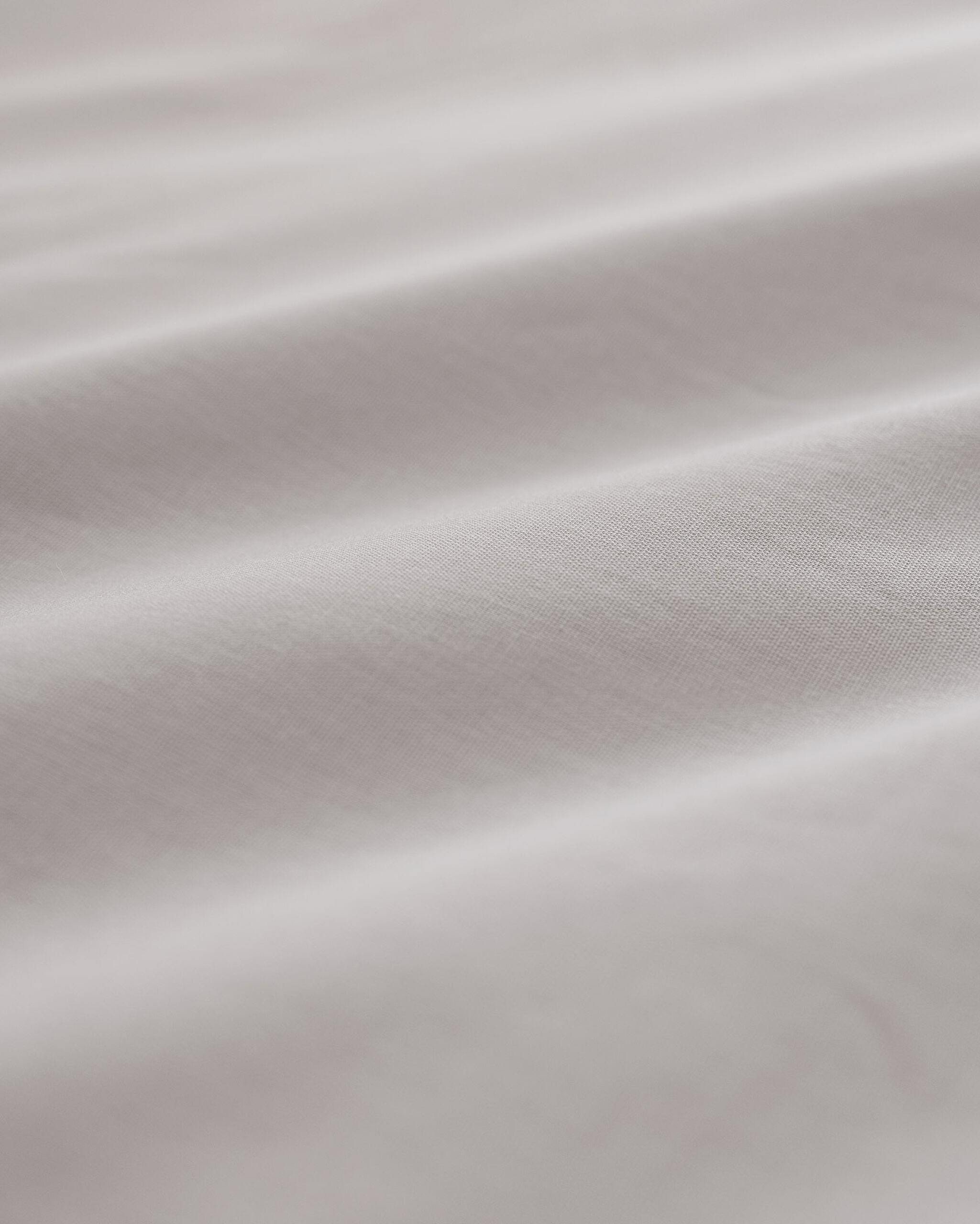 Housse de couette unie Manon Double 100% coton Ranforce - Pierre - 3