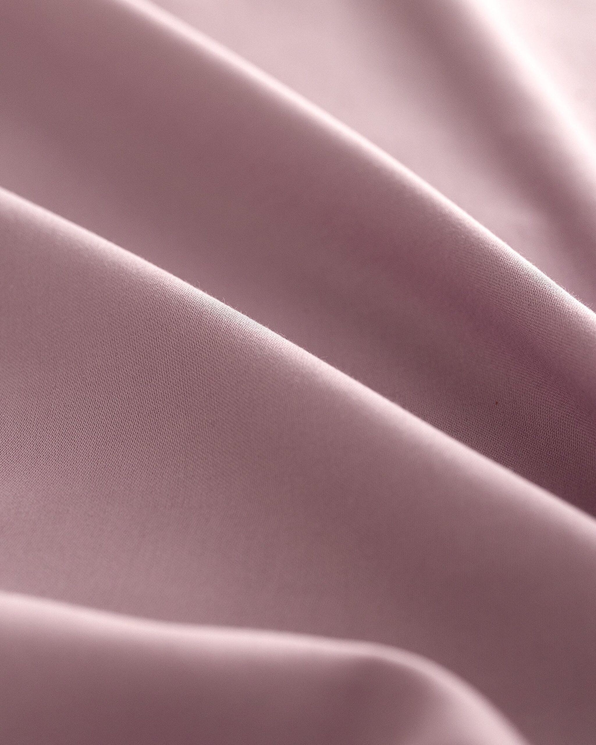 Housse de couette double en satin 100 % coton Ciel - Prune clair - 3