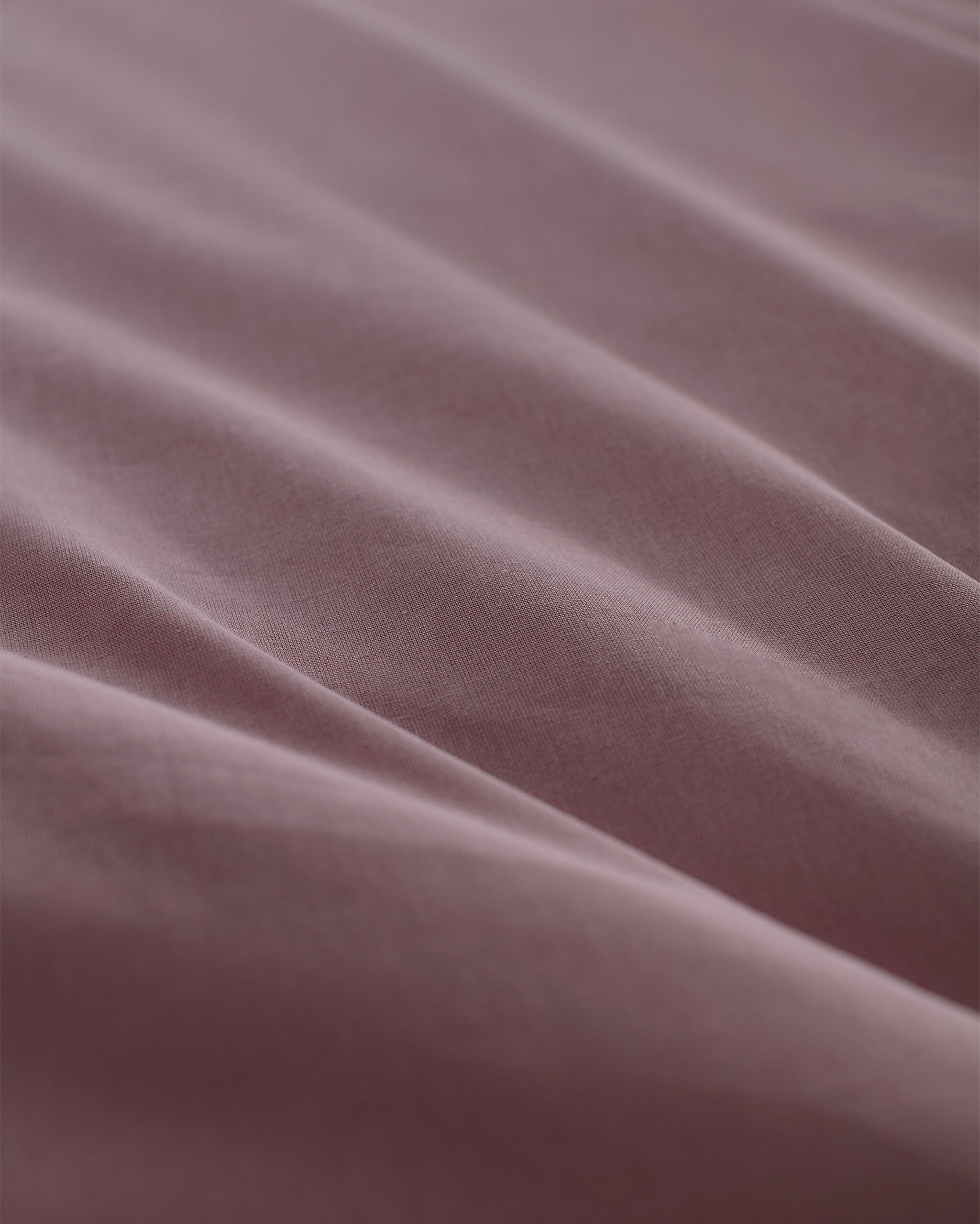 Housse de couette unie Manon King Size 100% coton Ranforce - Dusty Rose - 5