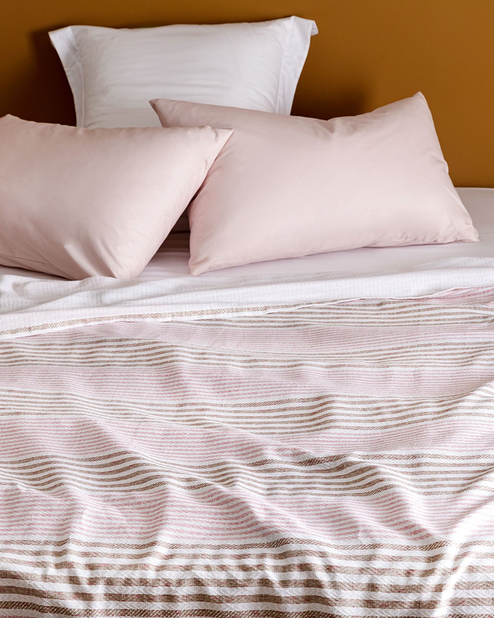 Couverture double imprimée en coton Edith - 1