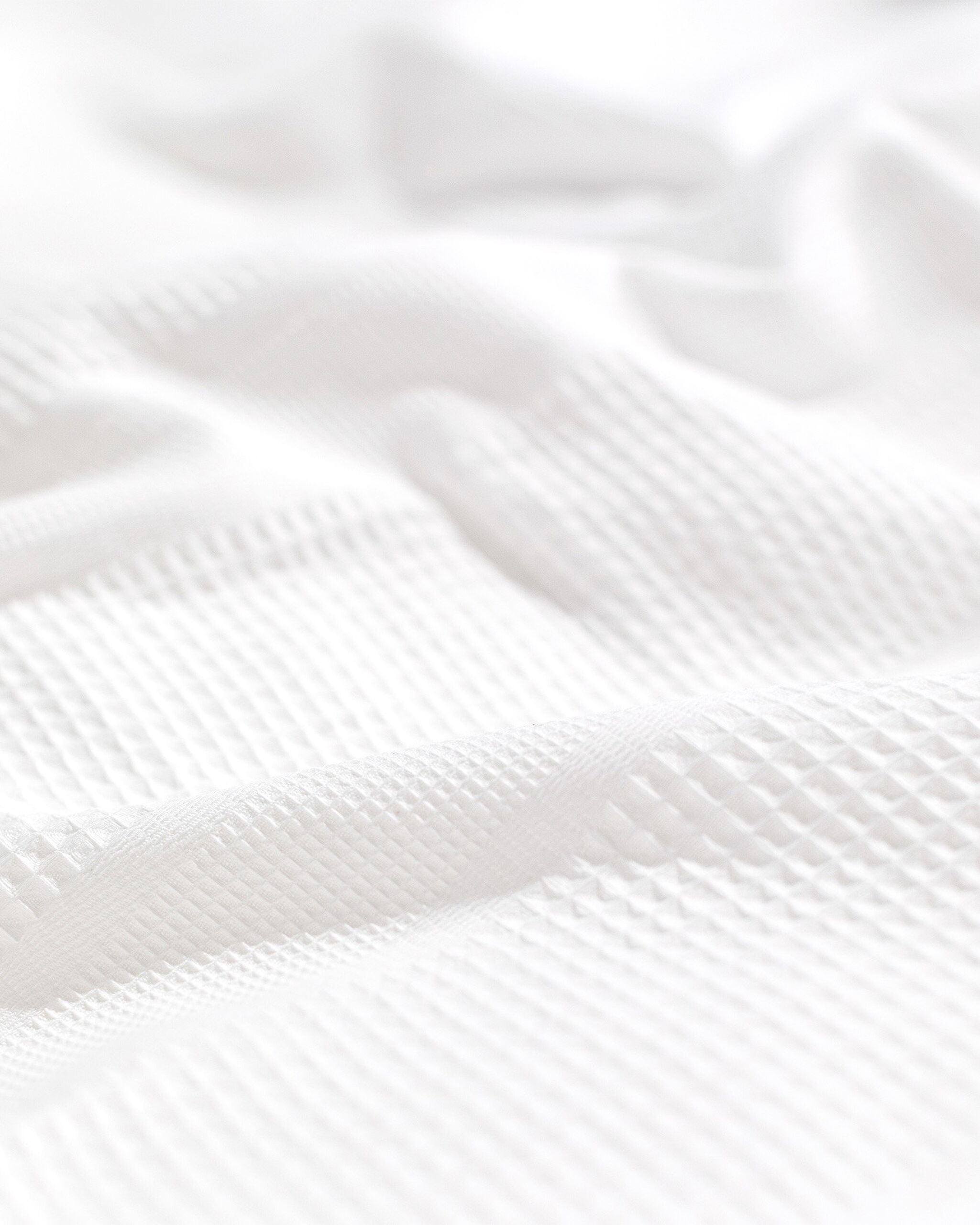 Brochet uni double cardé Mathilda - Blanc - 2