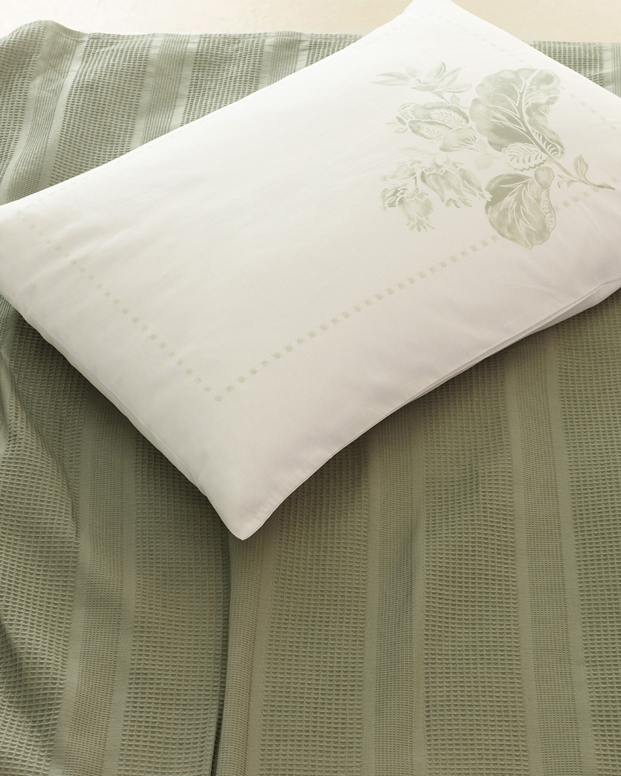 Ensemble piqué uni à double cardage Mathilda - 3