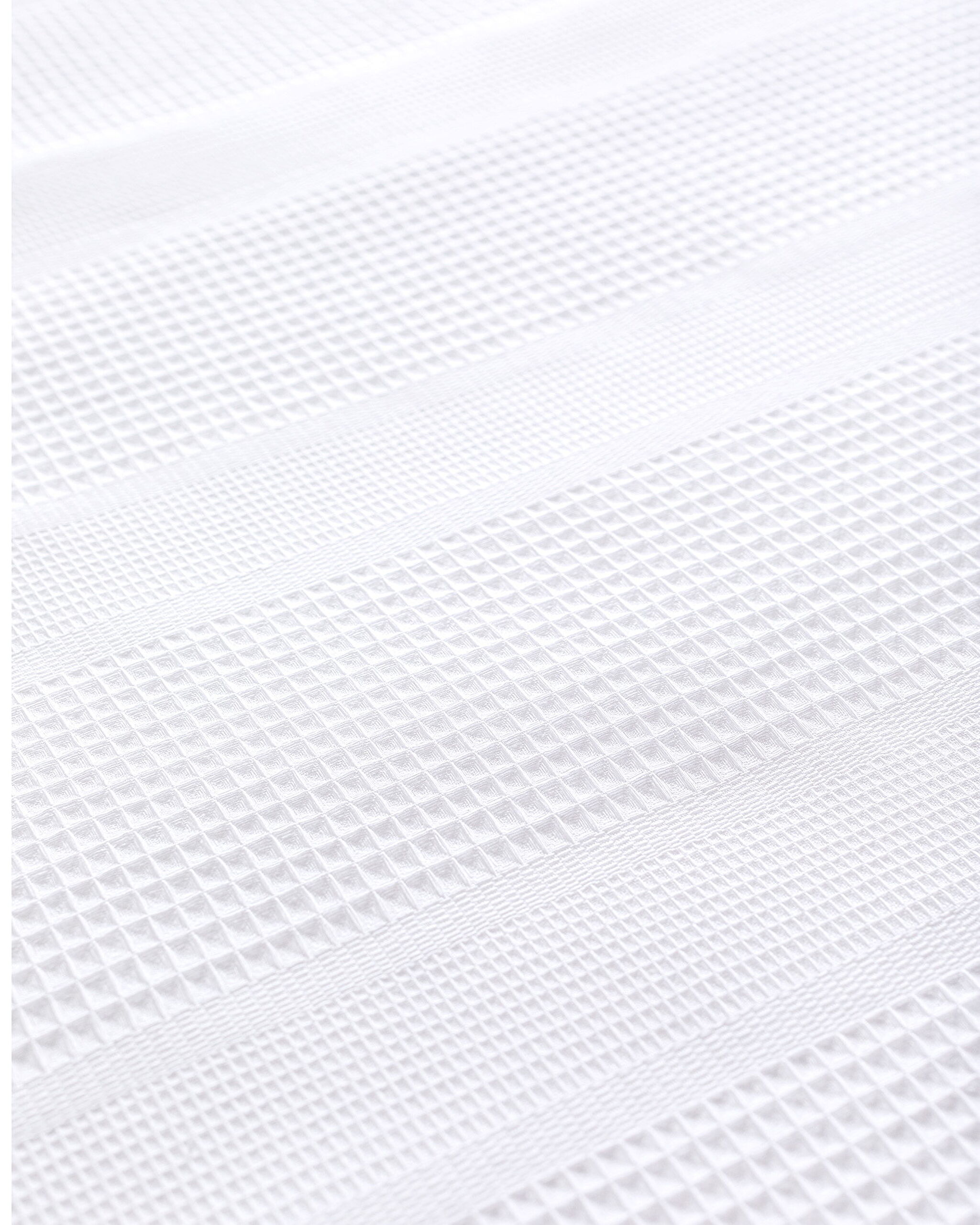 Piqué uni cardé Mathilda King Size - Blanc - 3