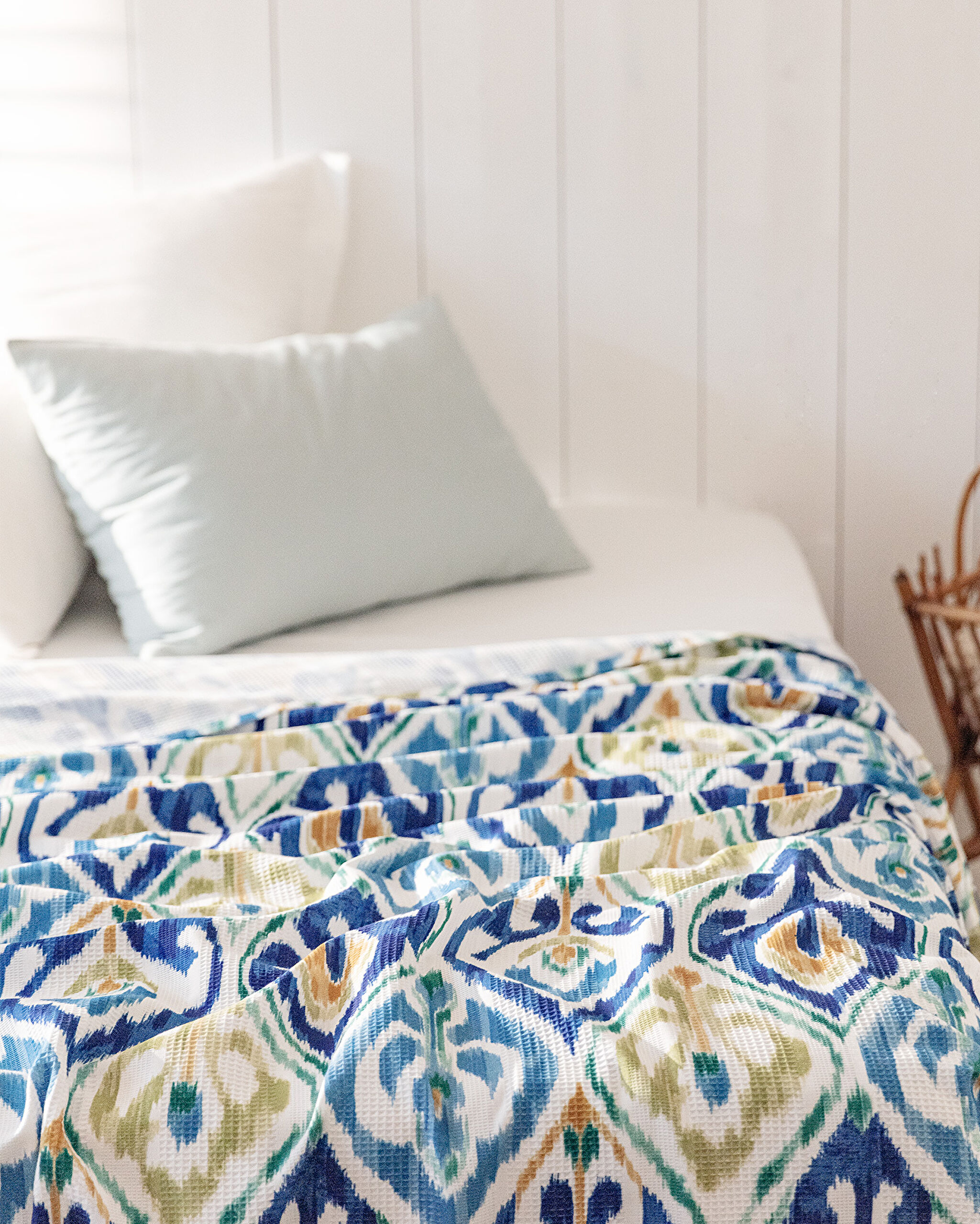 Piqué imprimé cardé King Size Norris - 1