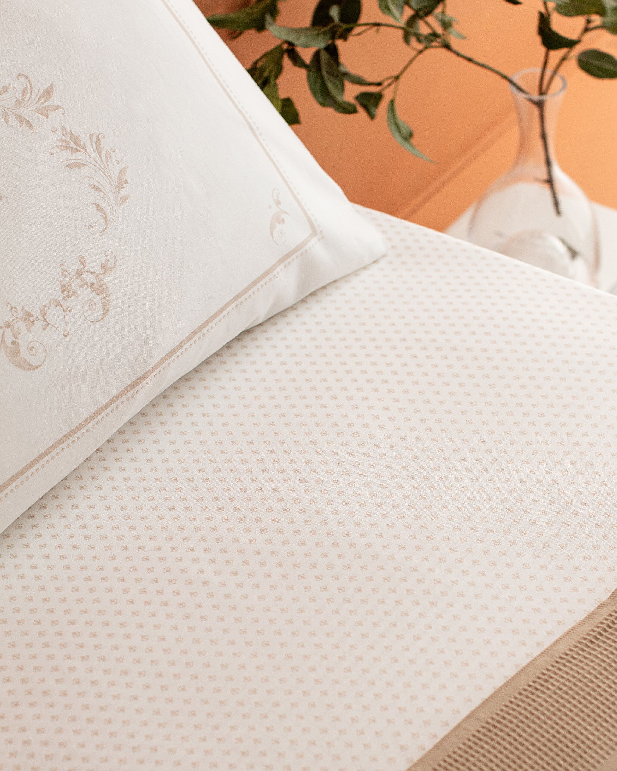 Ensemble piqué uni cardé Mathilda King Size - 2