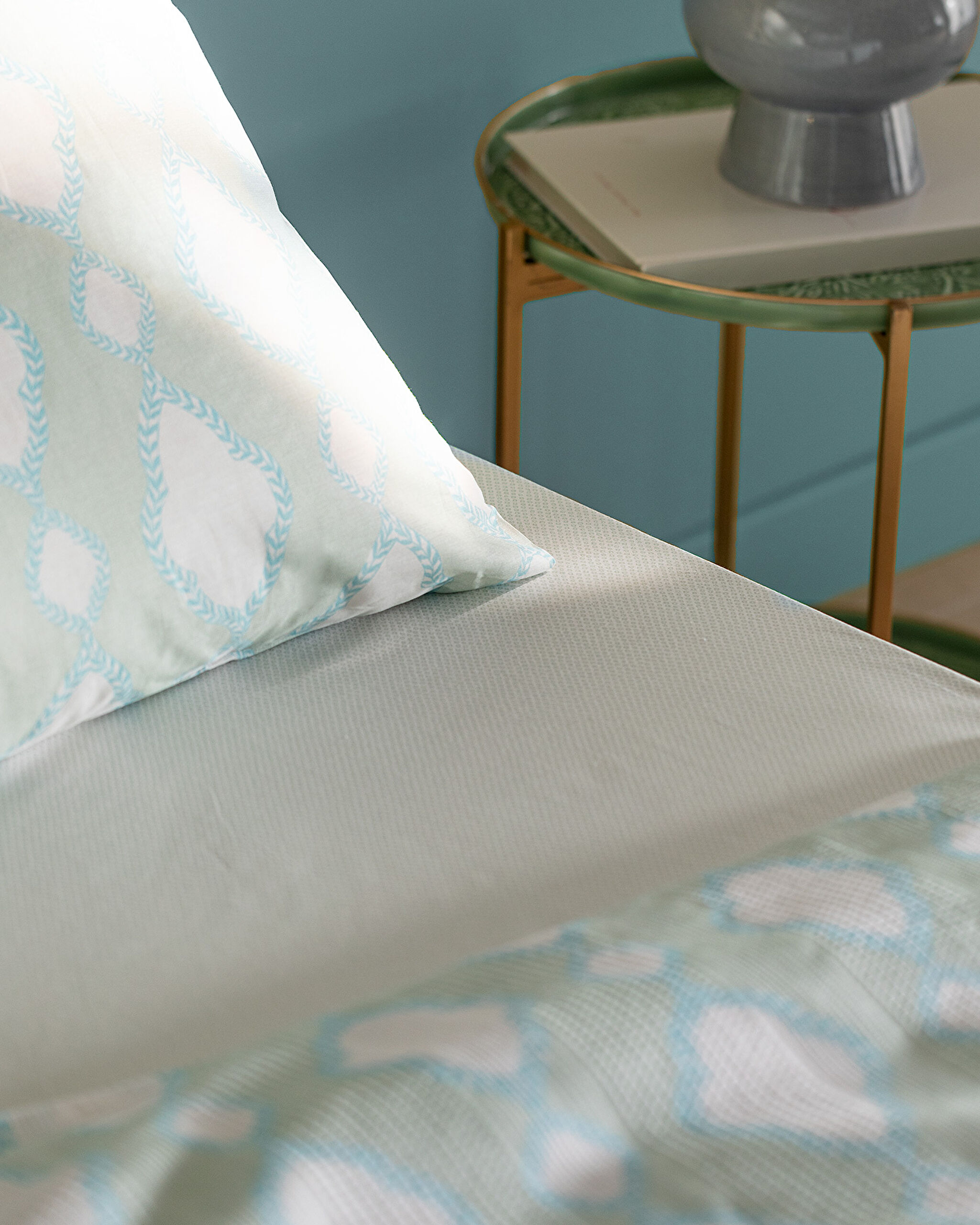 Ensemble piqué imprimé cardé King Size Belda - 3