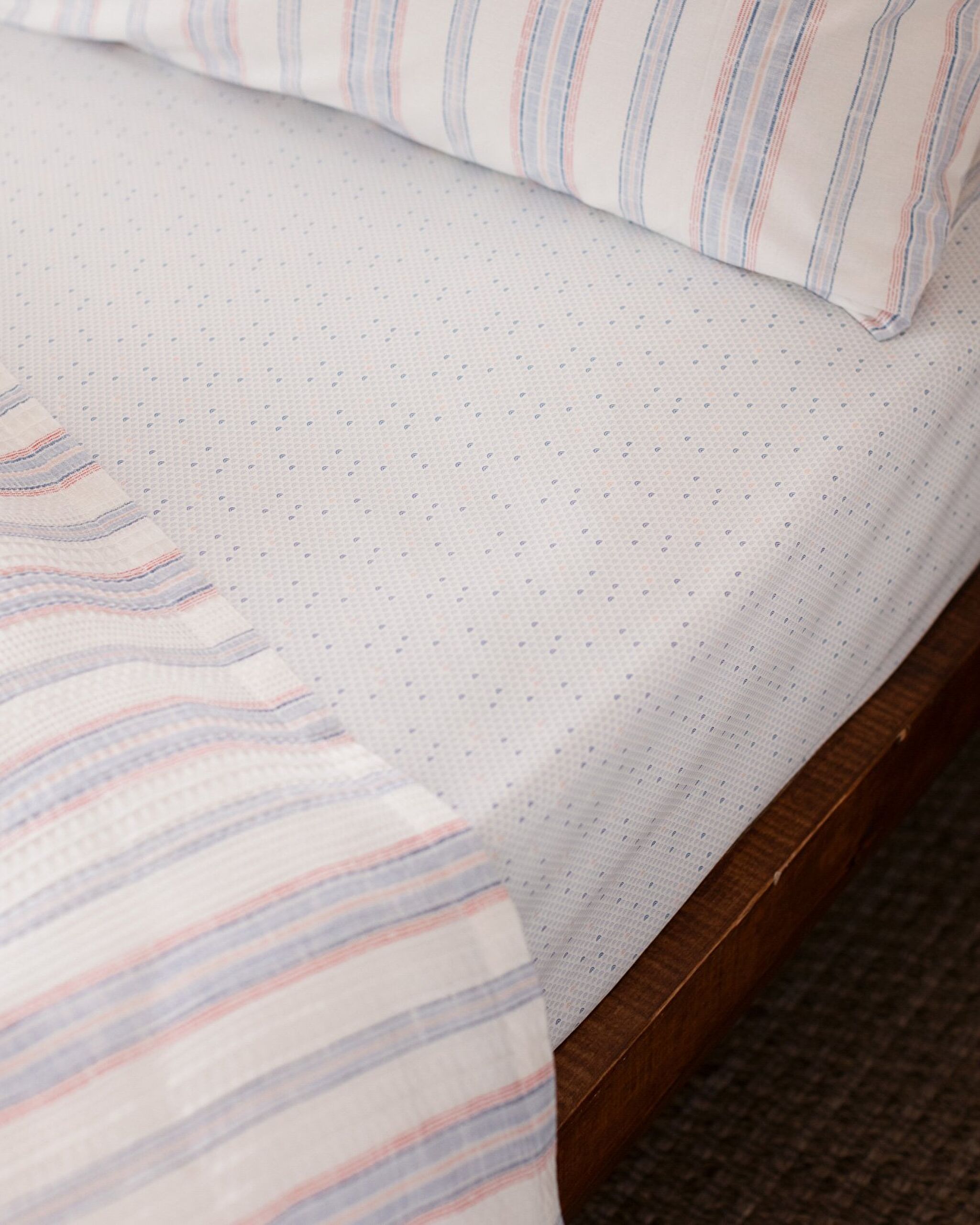 Ensemble piqué imprimé Ecocell Avery King Size - 2