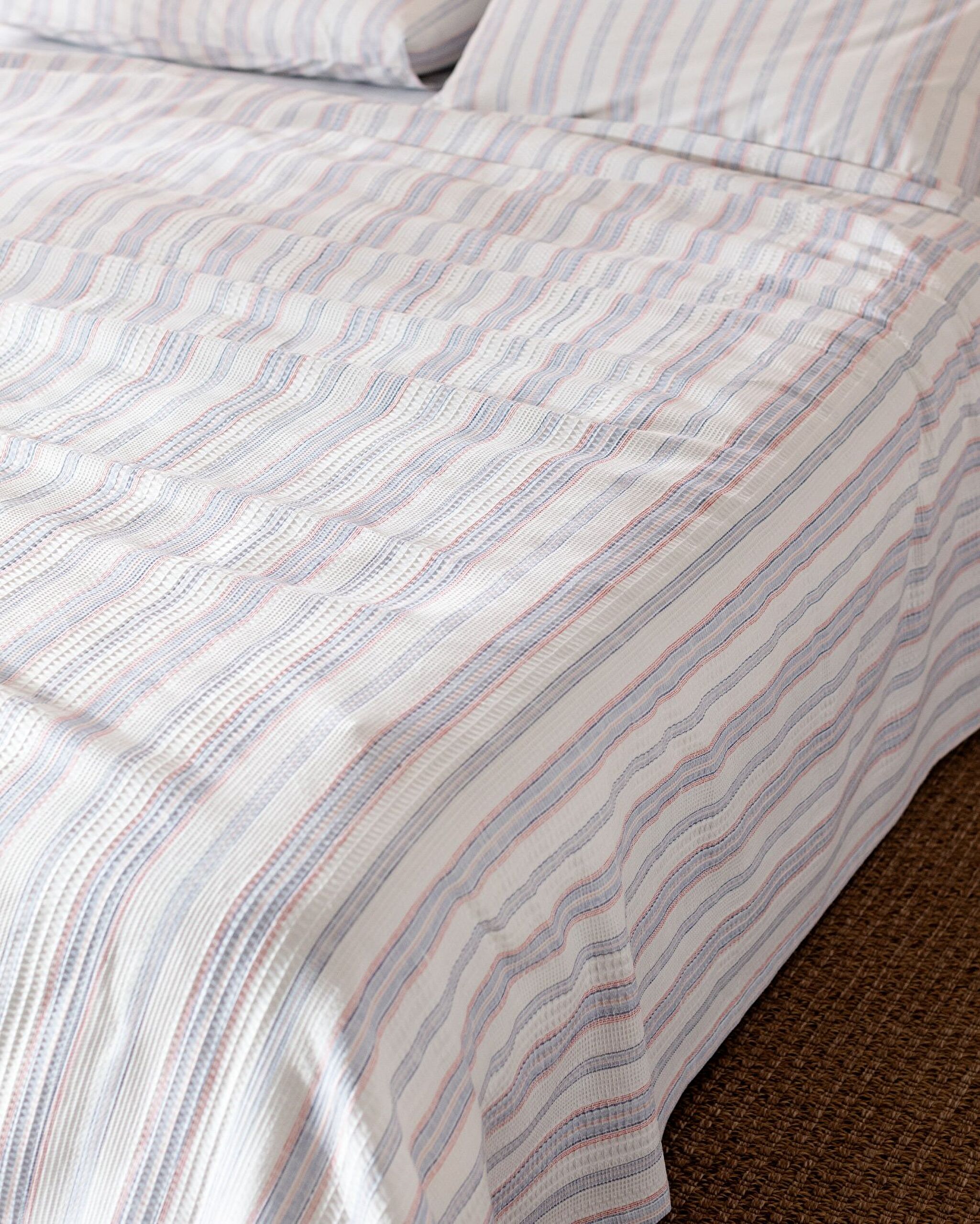 Ensemble piqué imprimé Ecocell Avery King Size - 1