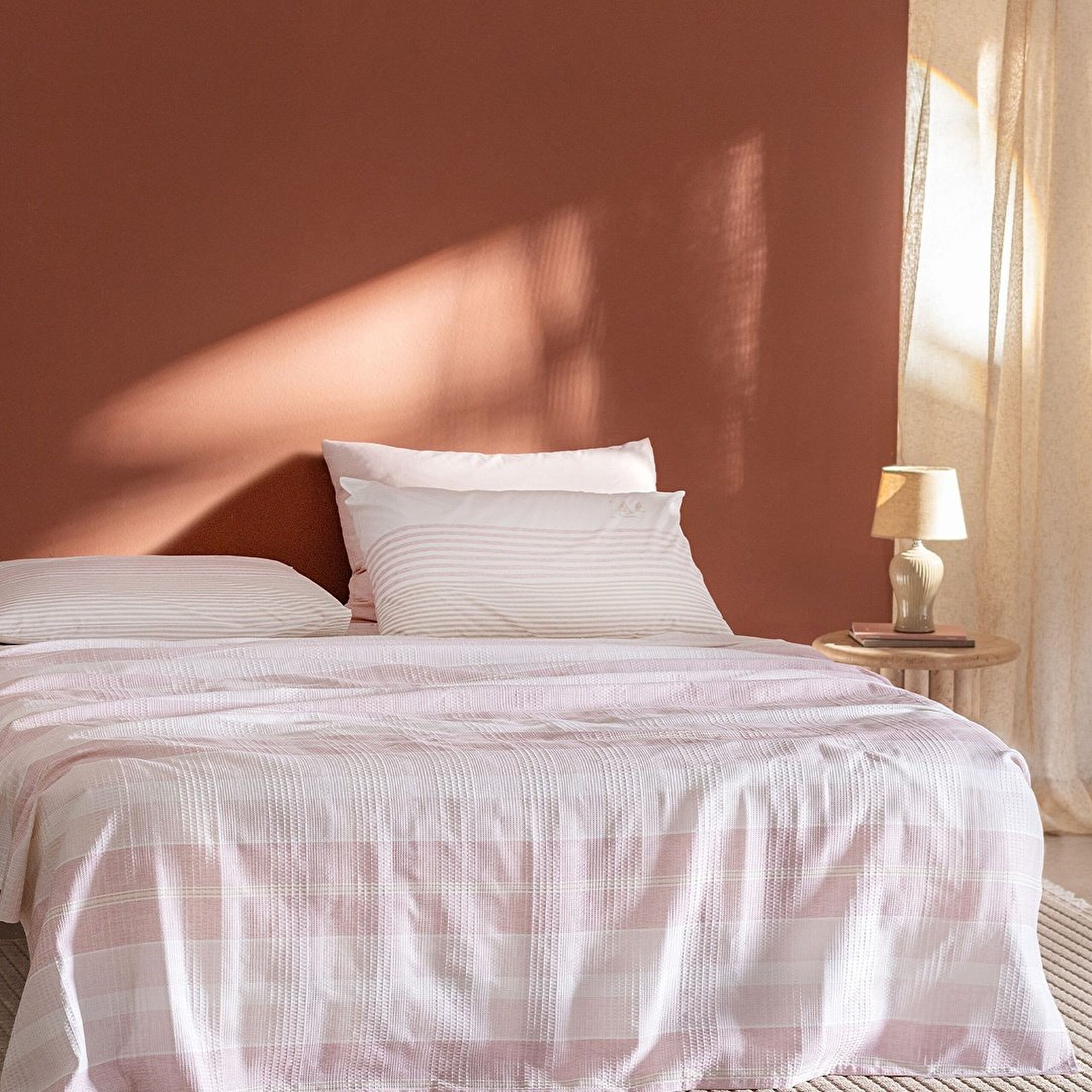 Ensemble piqué imprimé Henri King Size Ecocell - 0