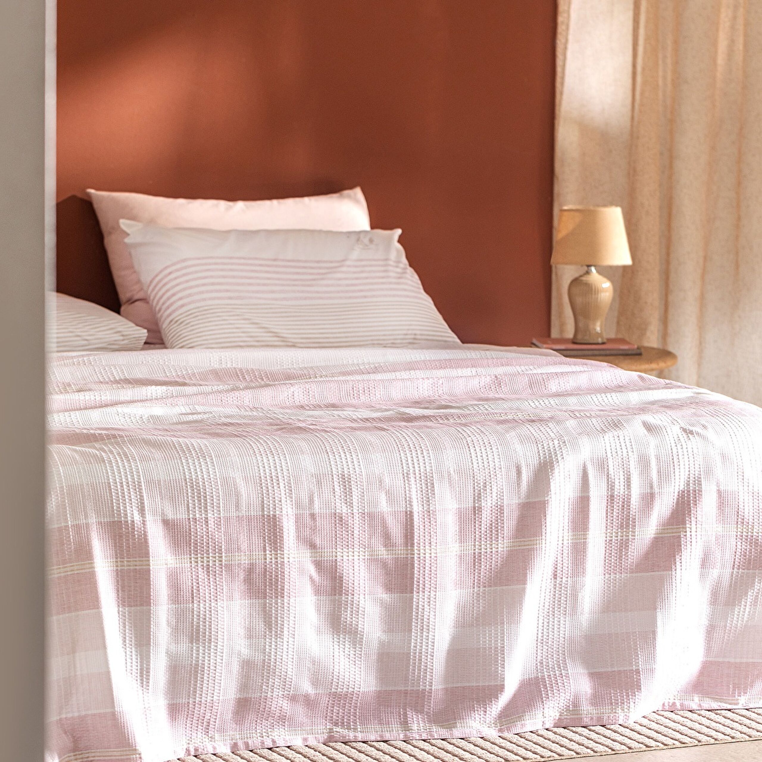 Ensemble piqué imprimé Henri King Size Ecocell - 1