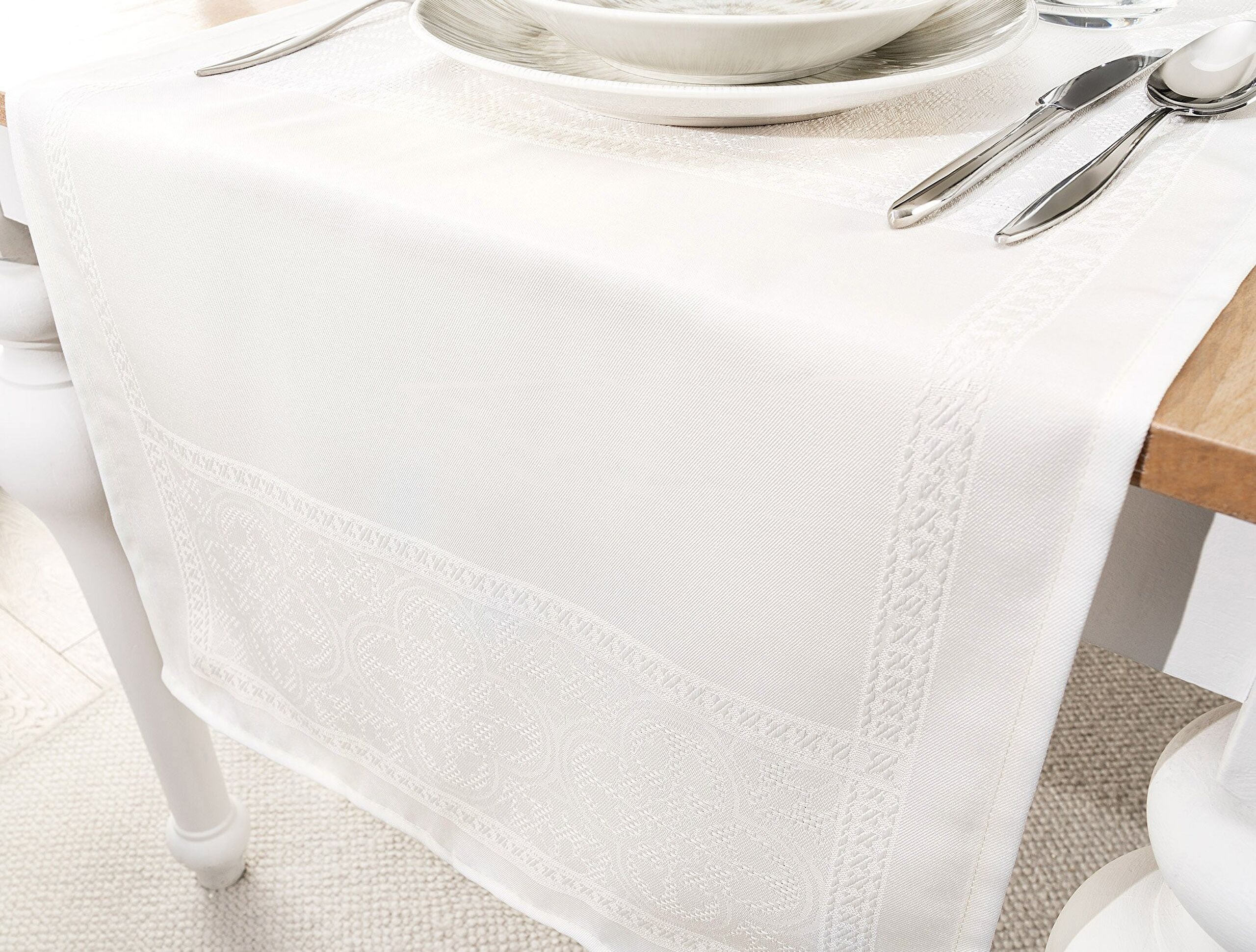 Moroccon Runner - Ecru - 45x160 cm - 1