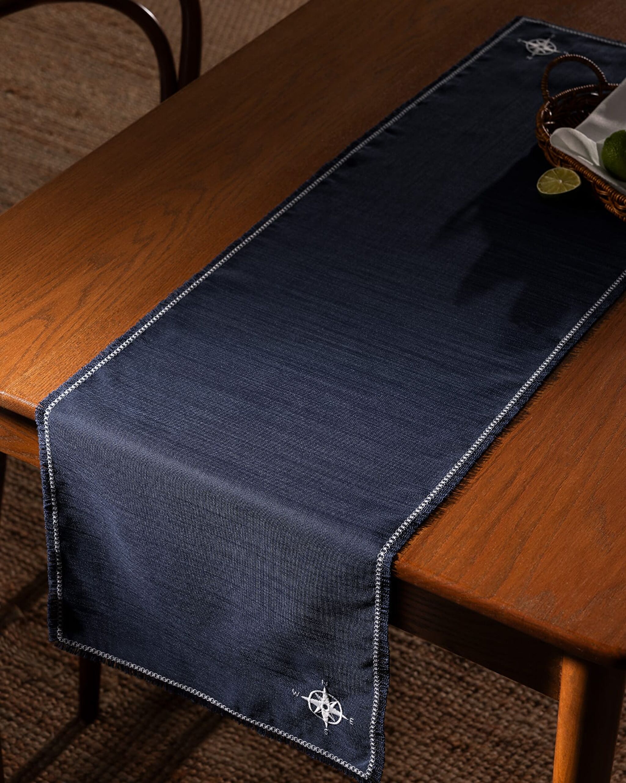 Tapis de Passage Barre - Bleu Marine - 0