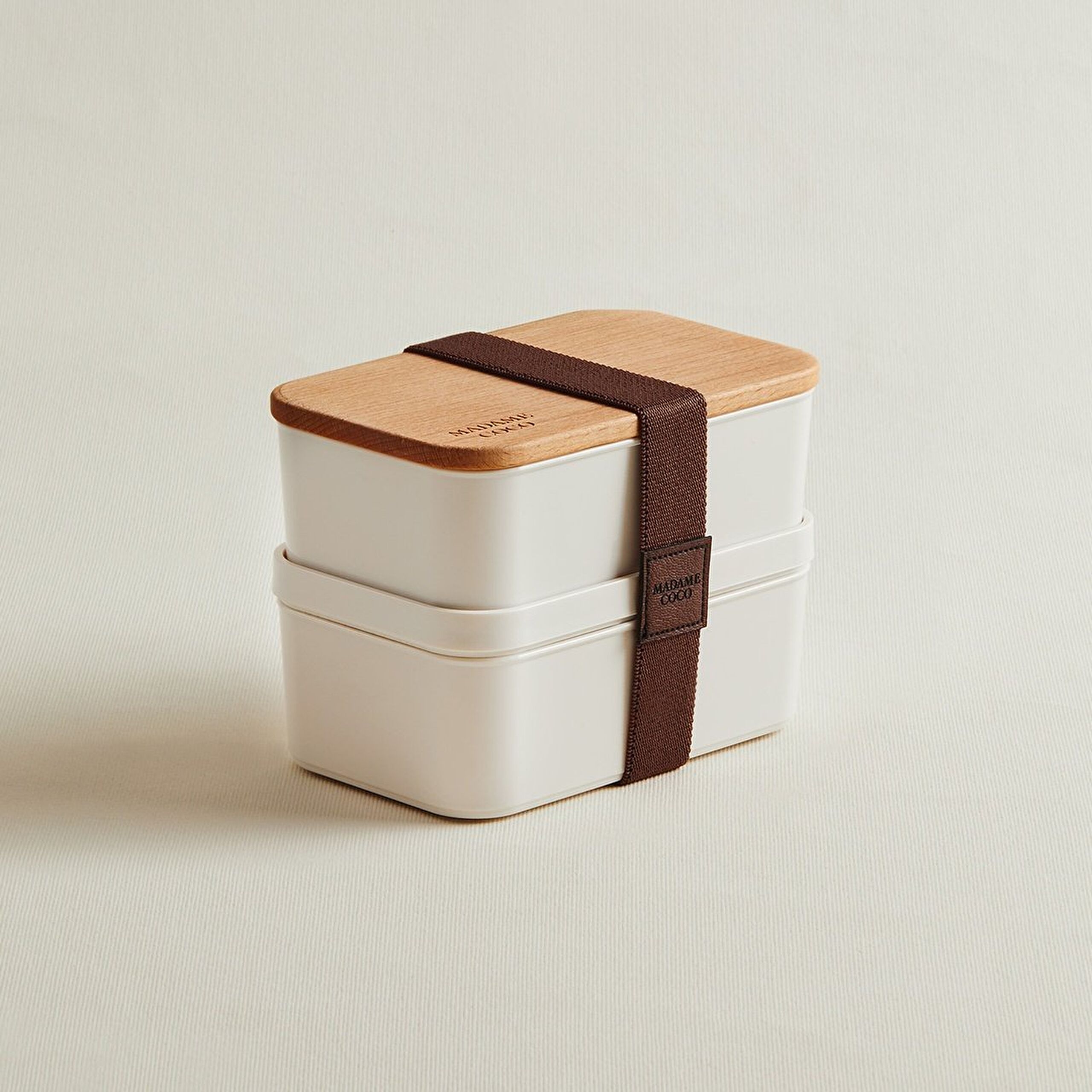 ⁠ Margot 500ml Ξύλινο Καπάκι Lunch Box Συσκευασία Των 2_0}