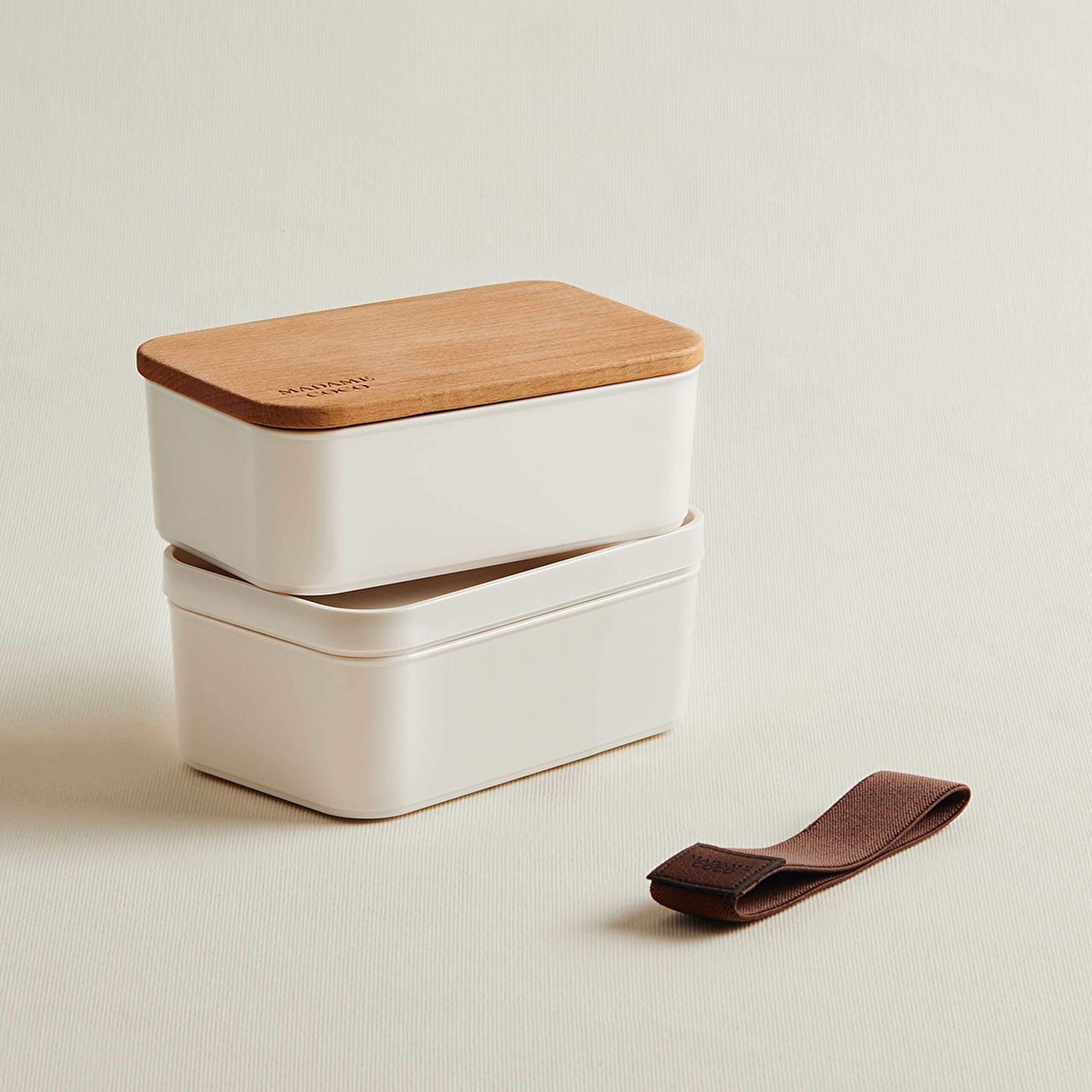 ⁠ Margot 500ml Ξύλινο Καπάκι Lunch Box Συσκευασία Των 2_1}