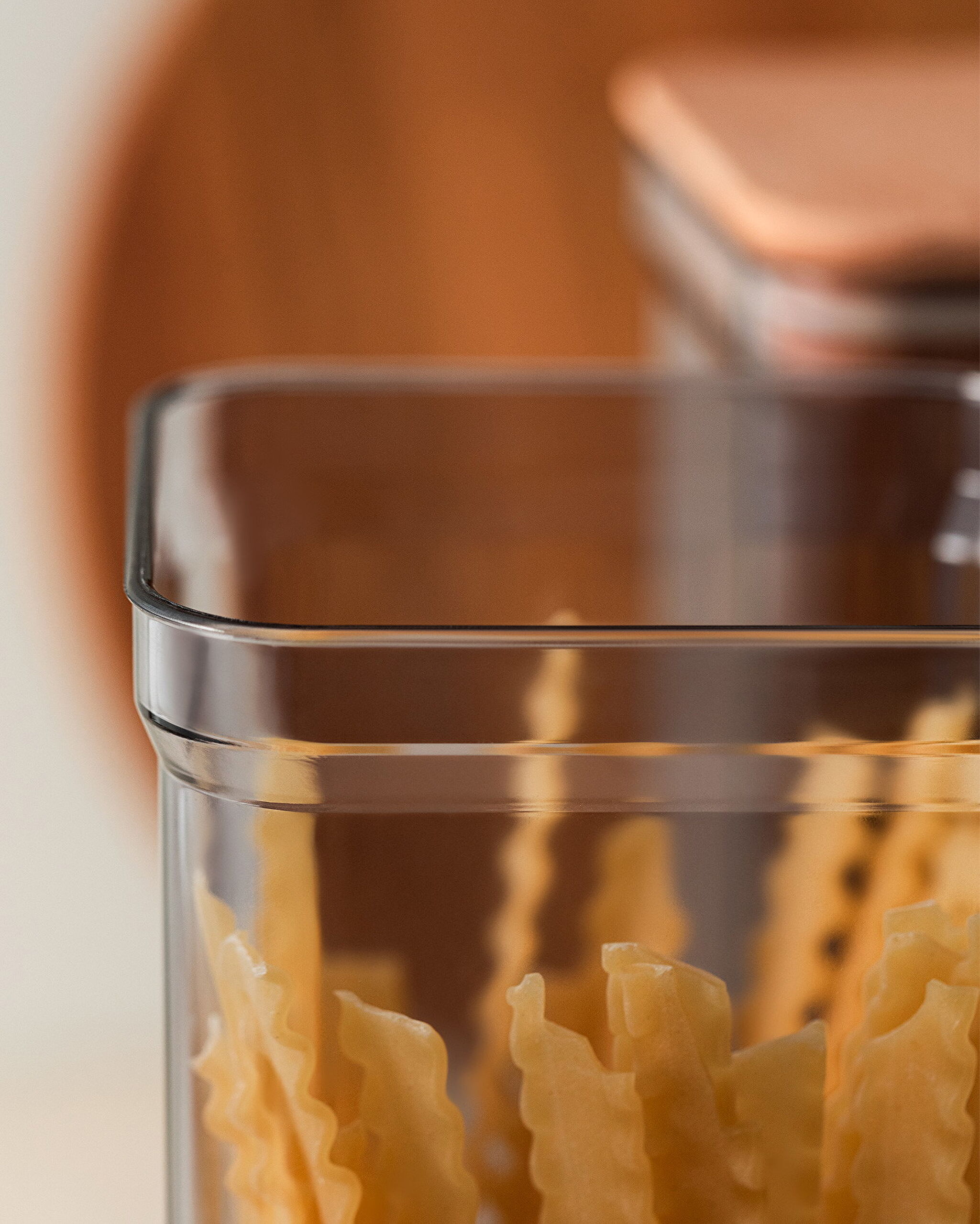 ⁠ Δοχείο Αποθήκευσης Kaviera 2100ml Με Ξύλινο Καπάκι Σετ 2 Τεμαχίων_2}
