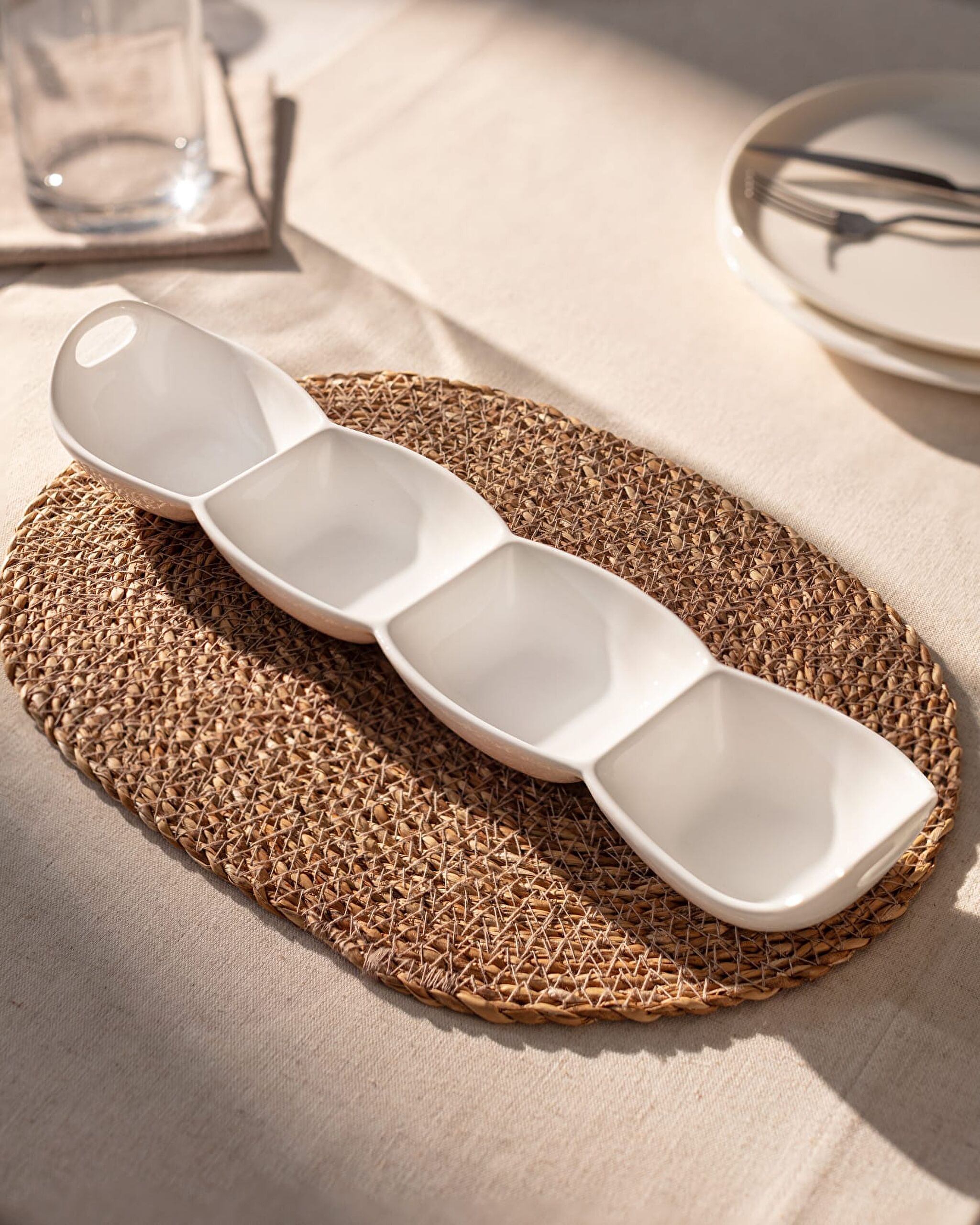 Petit Concept 4 Compartment Presentation Plate - 0