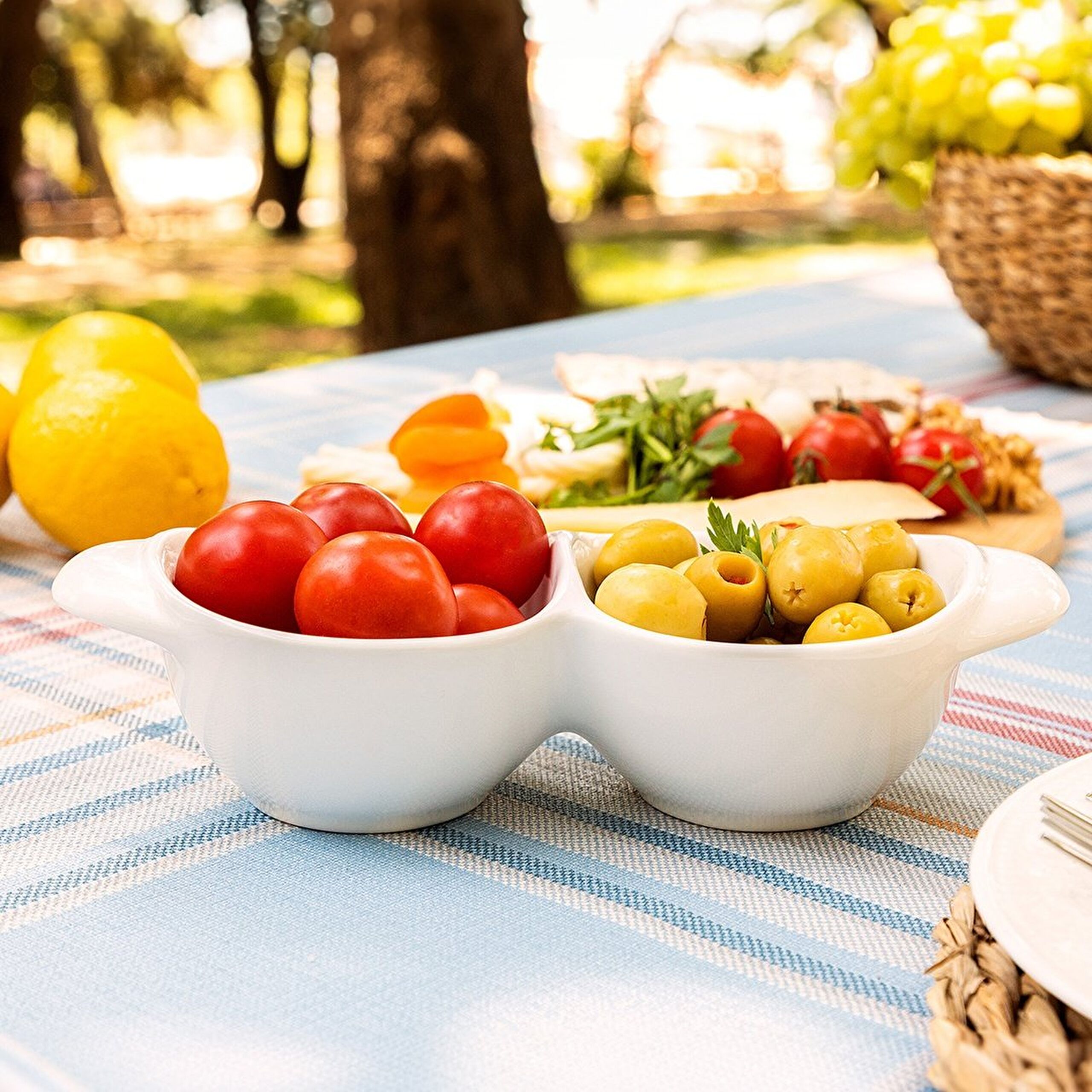 New Petit Concept 2 Compartment Presentation Plate - 2