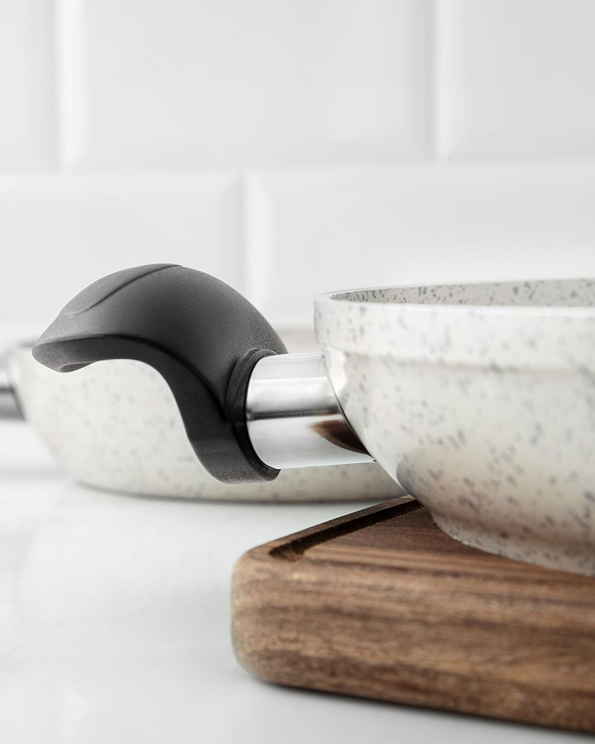 Gordes Granite Look 2 Piece Pan Set - 2