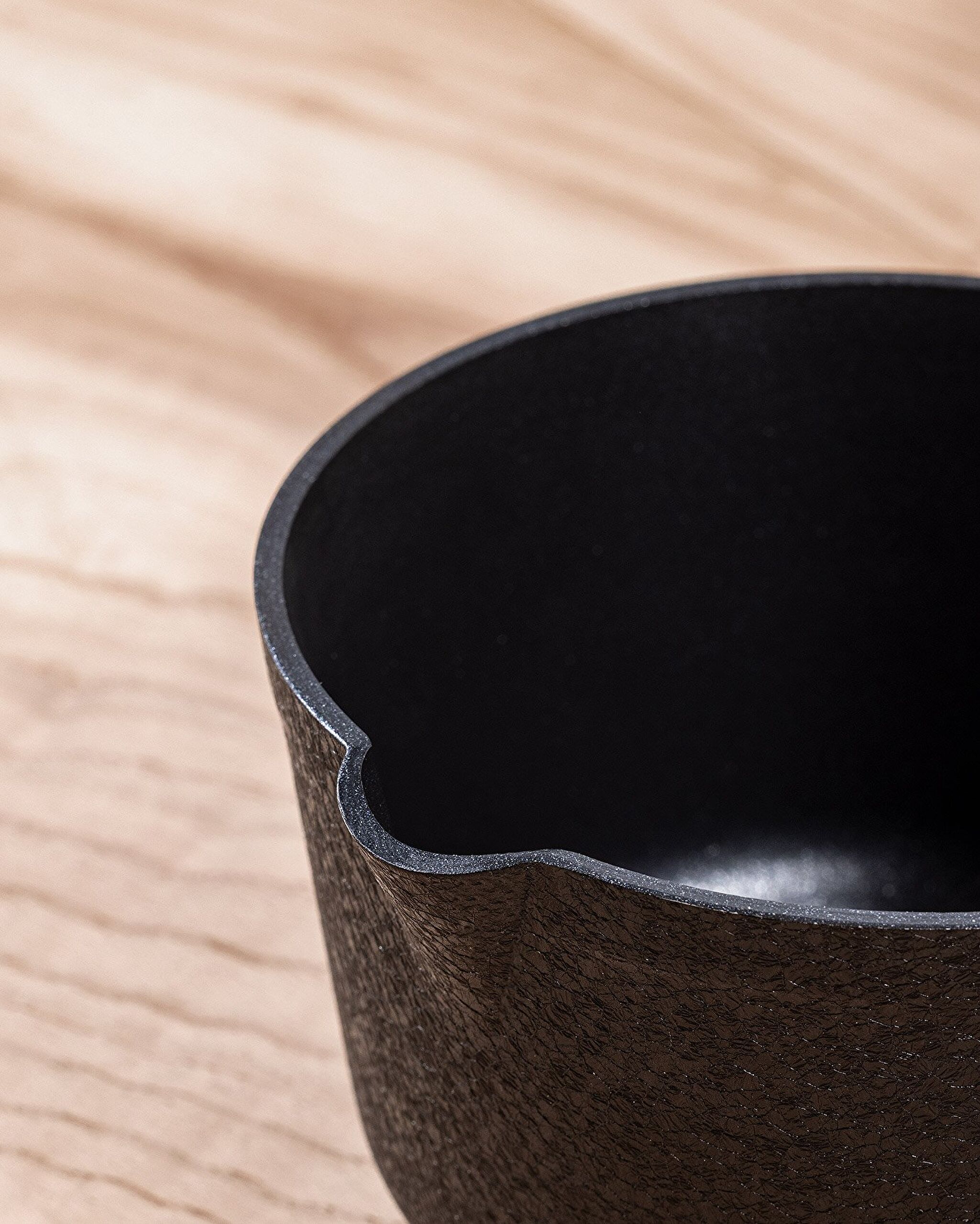 Noir Titanium Milk Jug - Black - 14 cm - 3