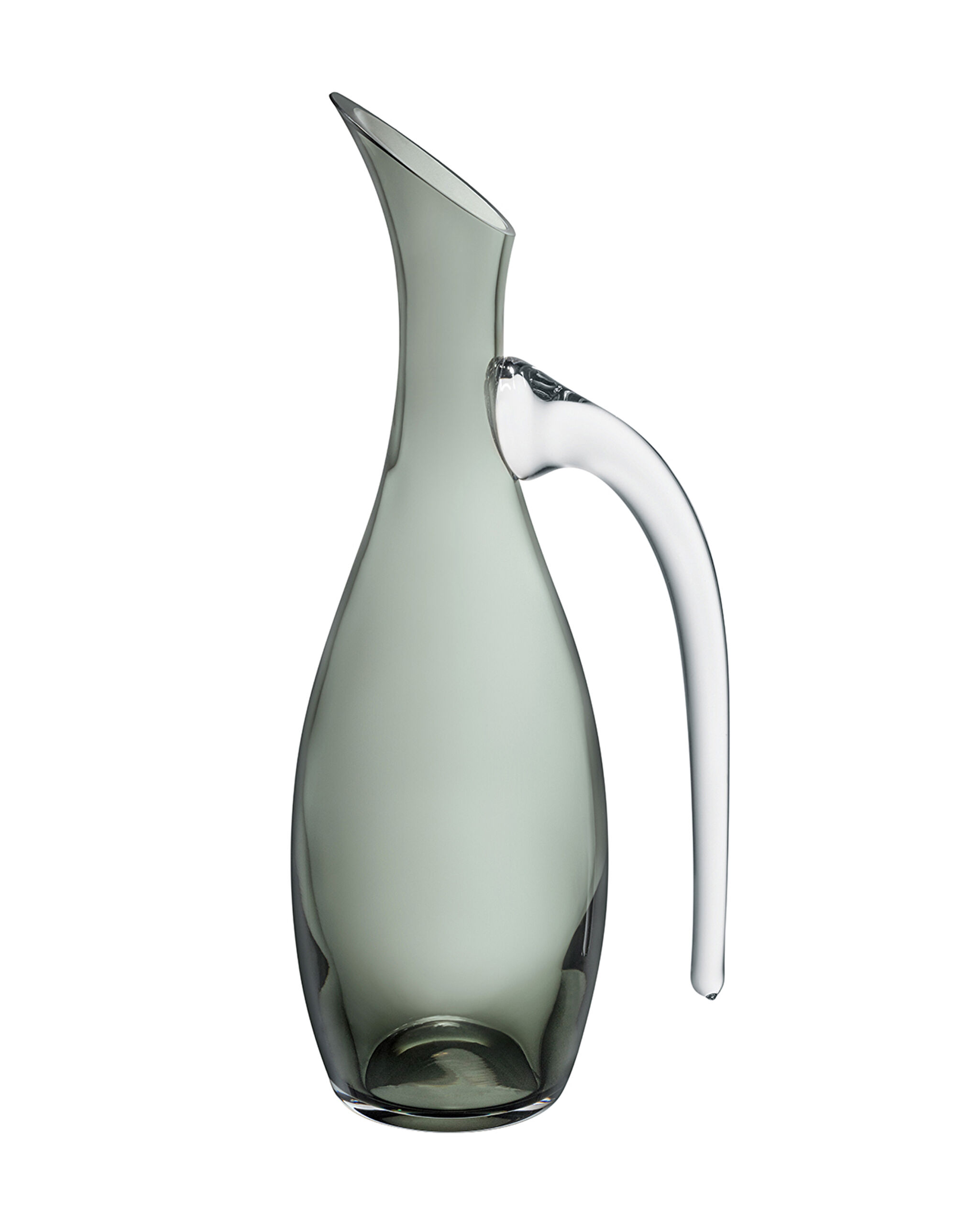Trouville Handmade Glass Carafe with Handle - 3