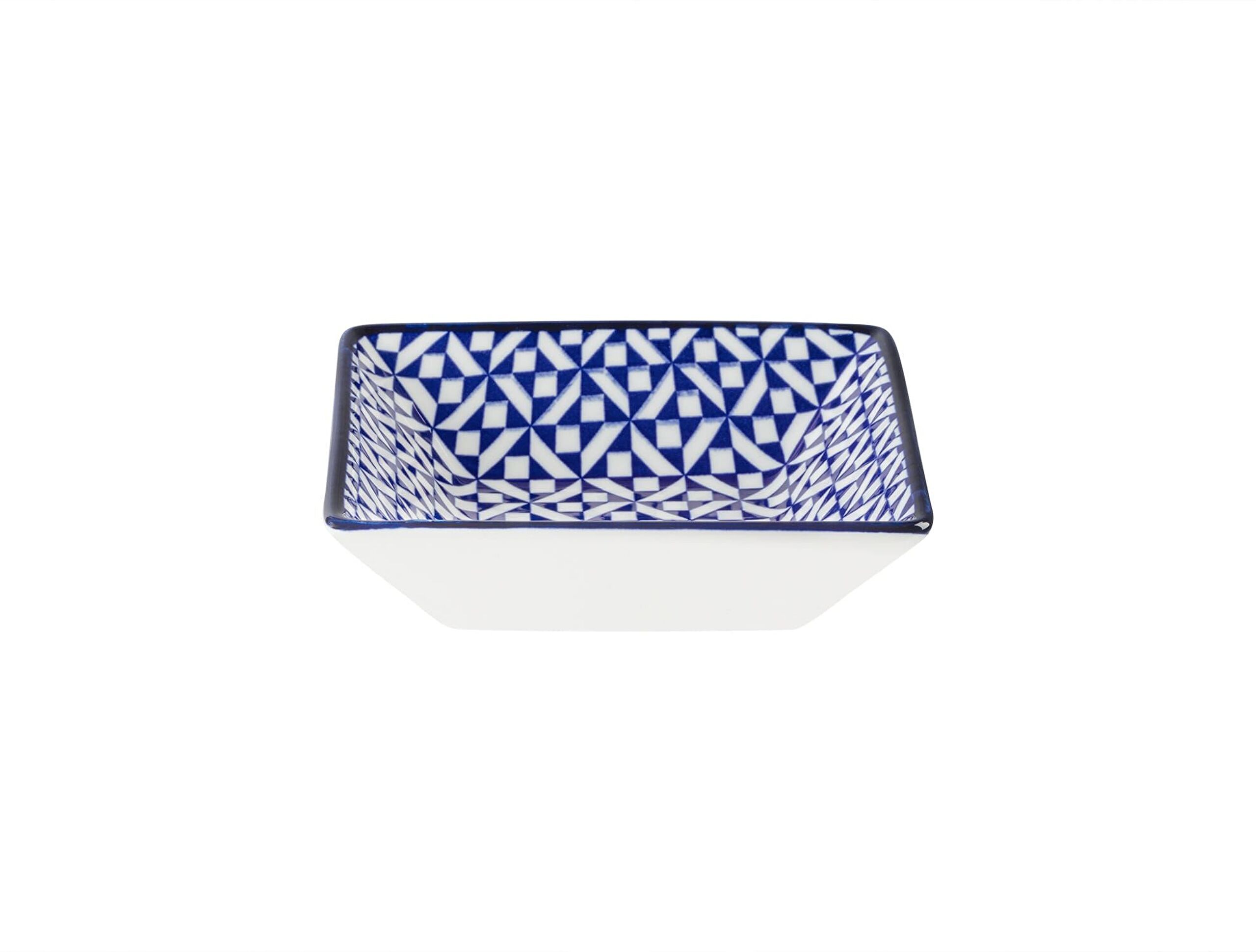 وعاء Rêve Bleu Nancy New Bone China المربع - 1