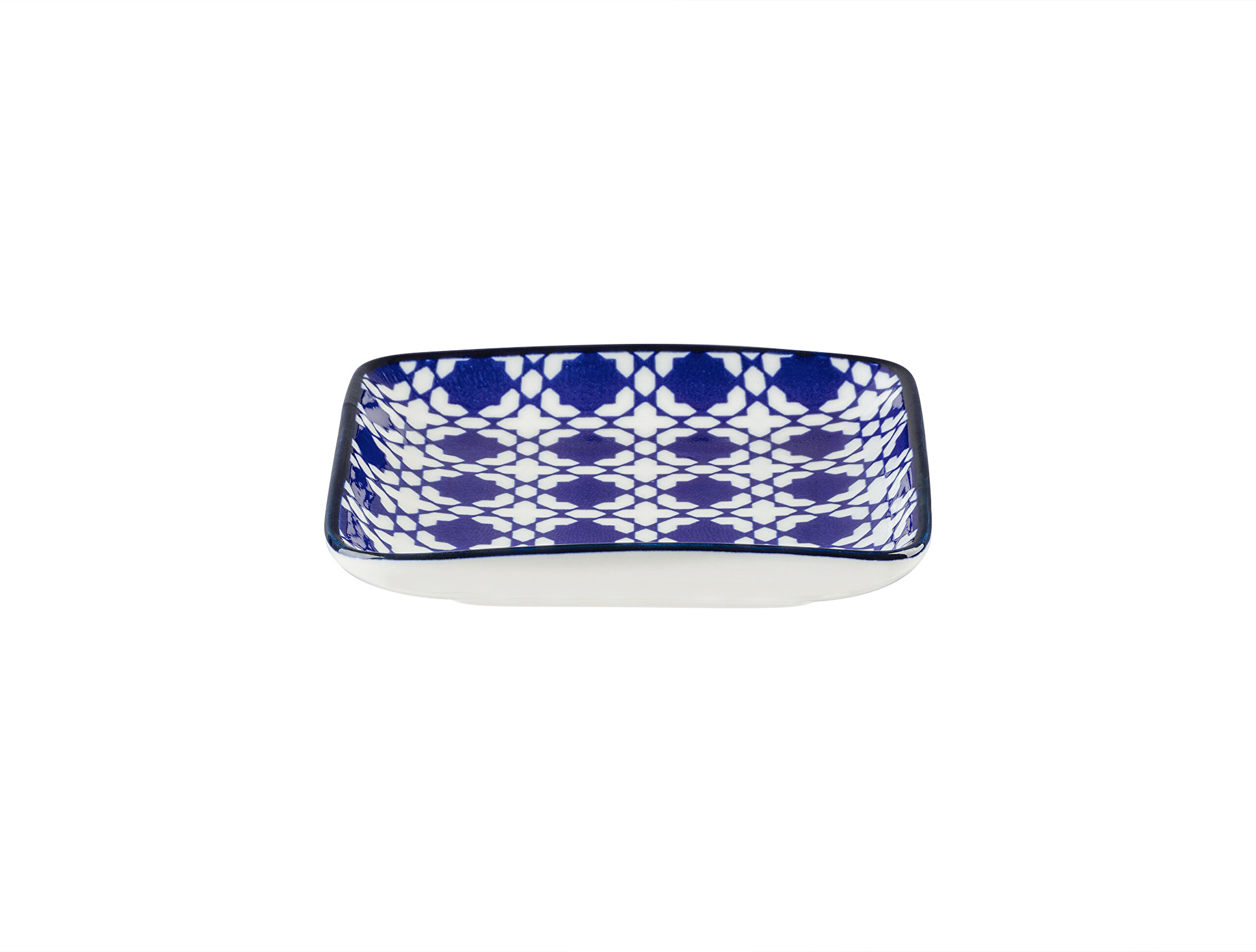 ⁠ Rêve Bleu Brest New Bone China Τετράγωνο Πιάτο_1}