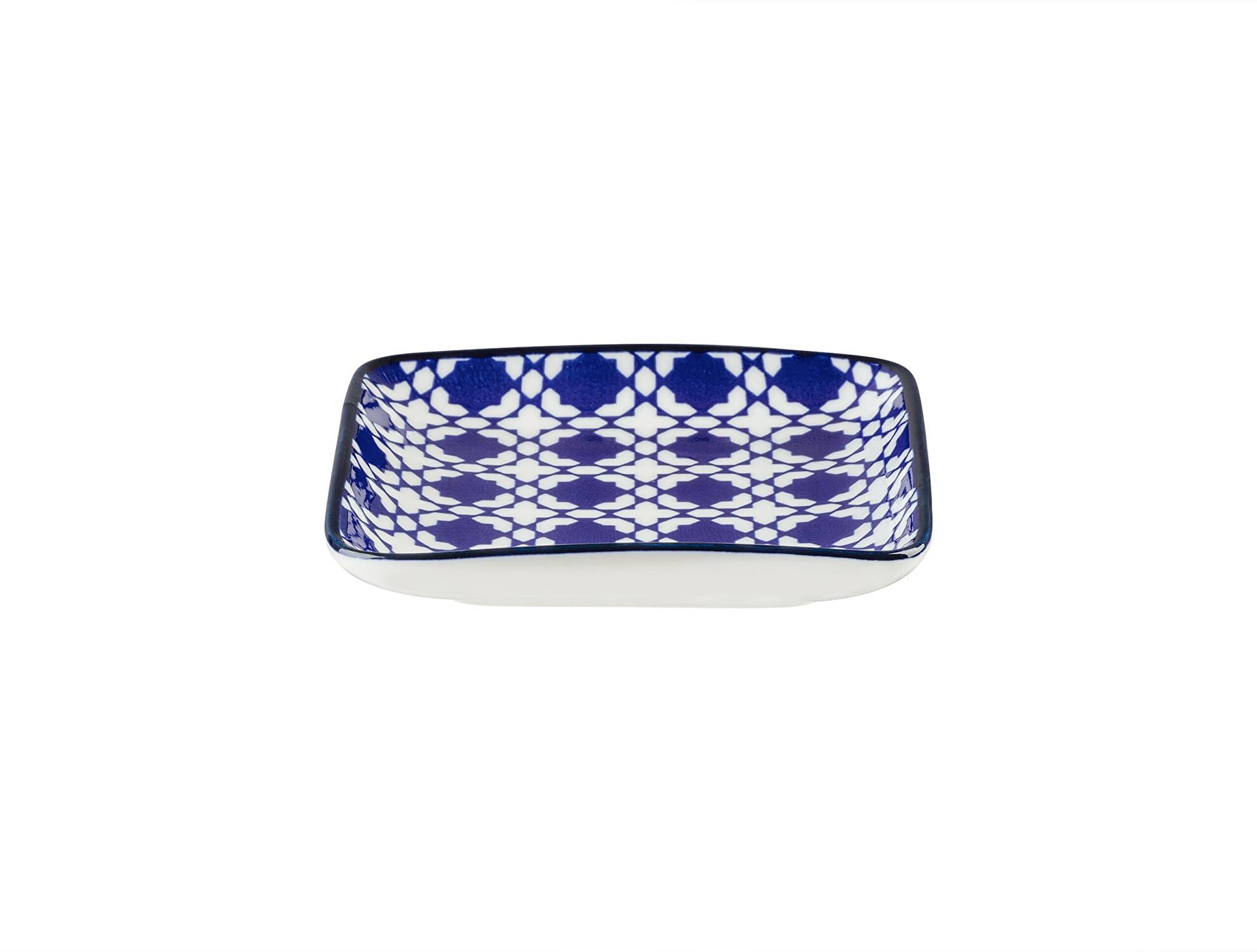 Rêve Bleu Brest New Bone China Square Plate - 1