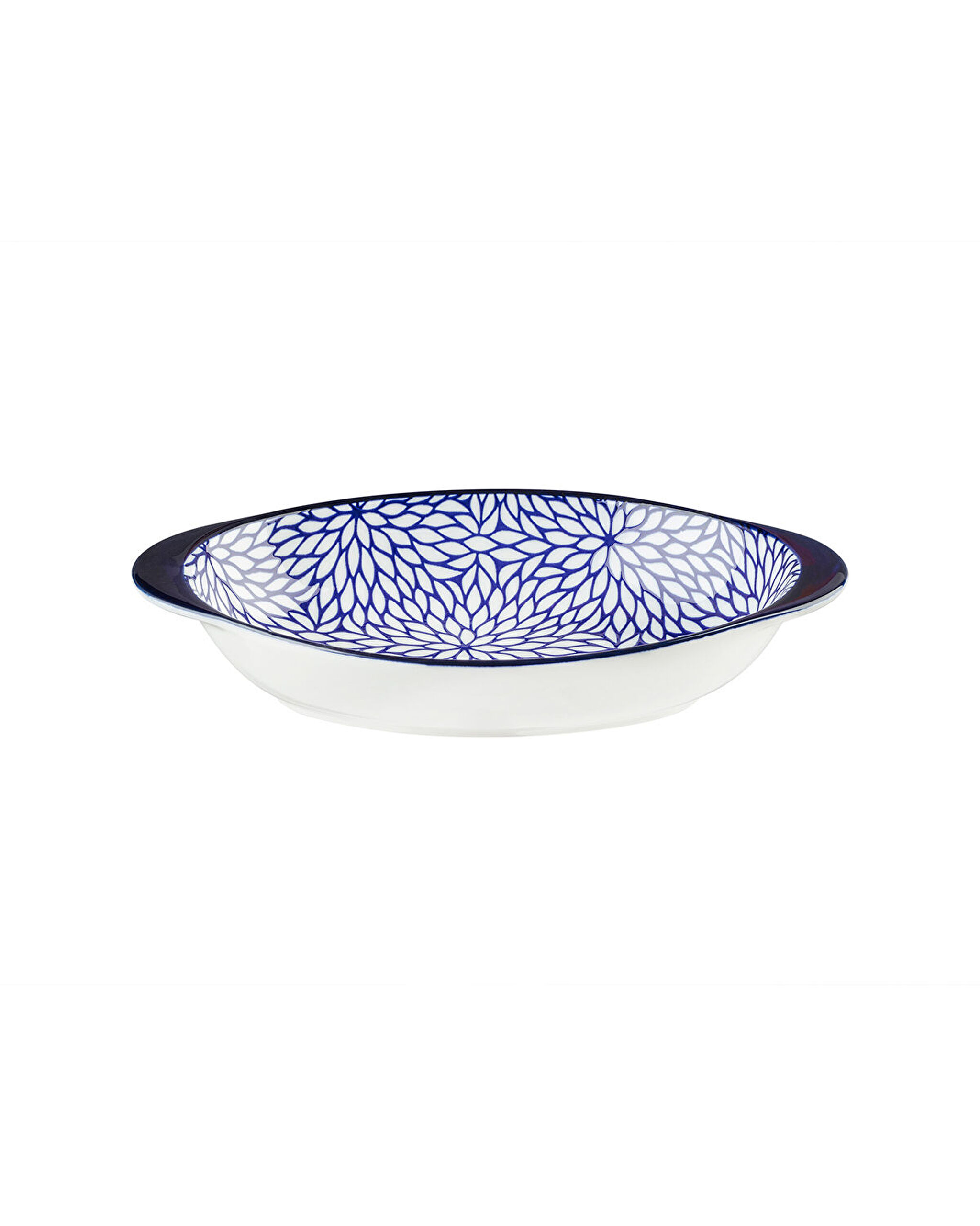 Rêve Bleu Drancy New Bone China Plate with Handle - 2