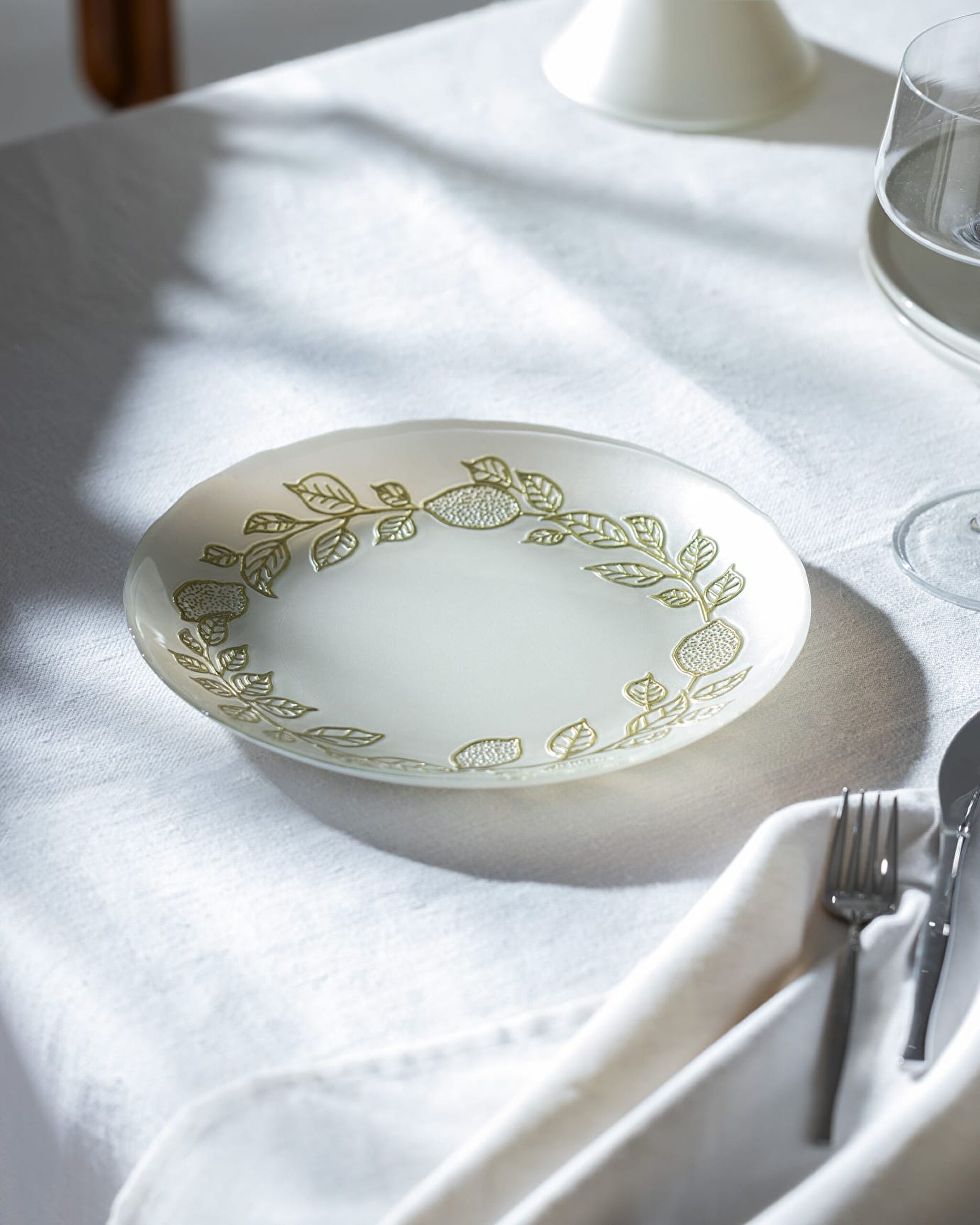 Citron Cake Plate - 21 Cm - 0