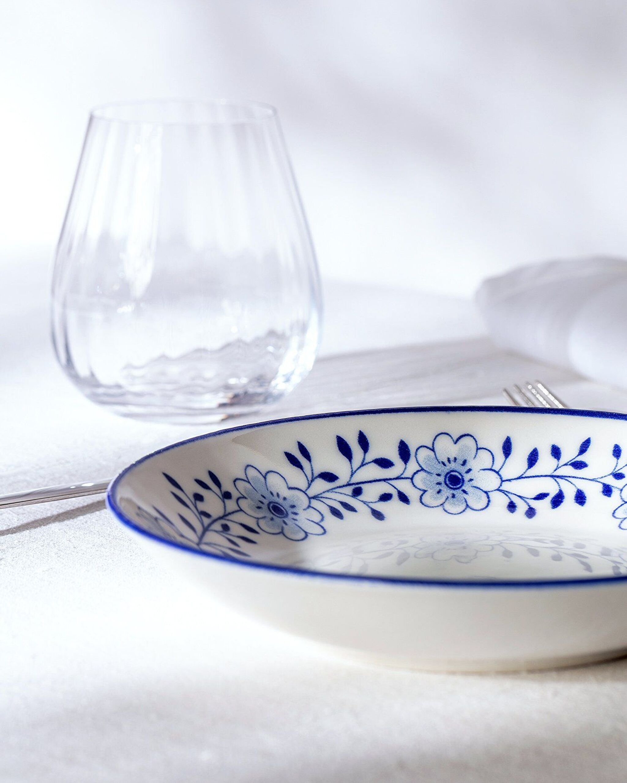 Reve Bleu Floral Dinner Plate - 3