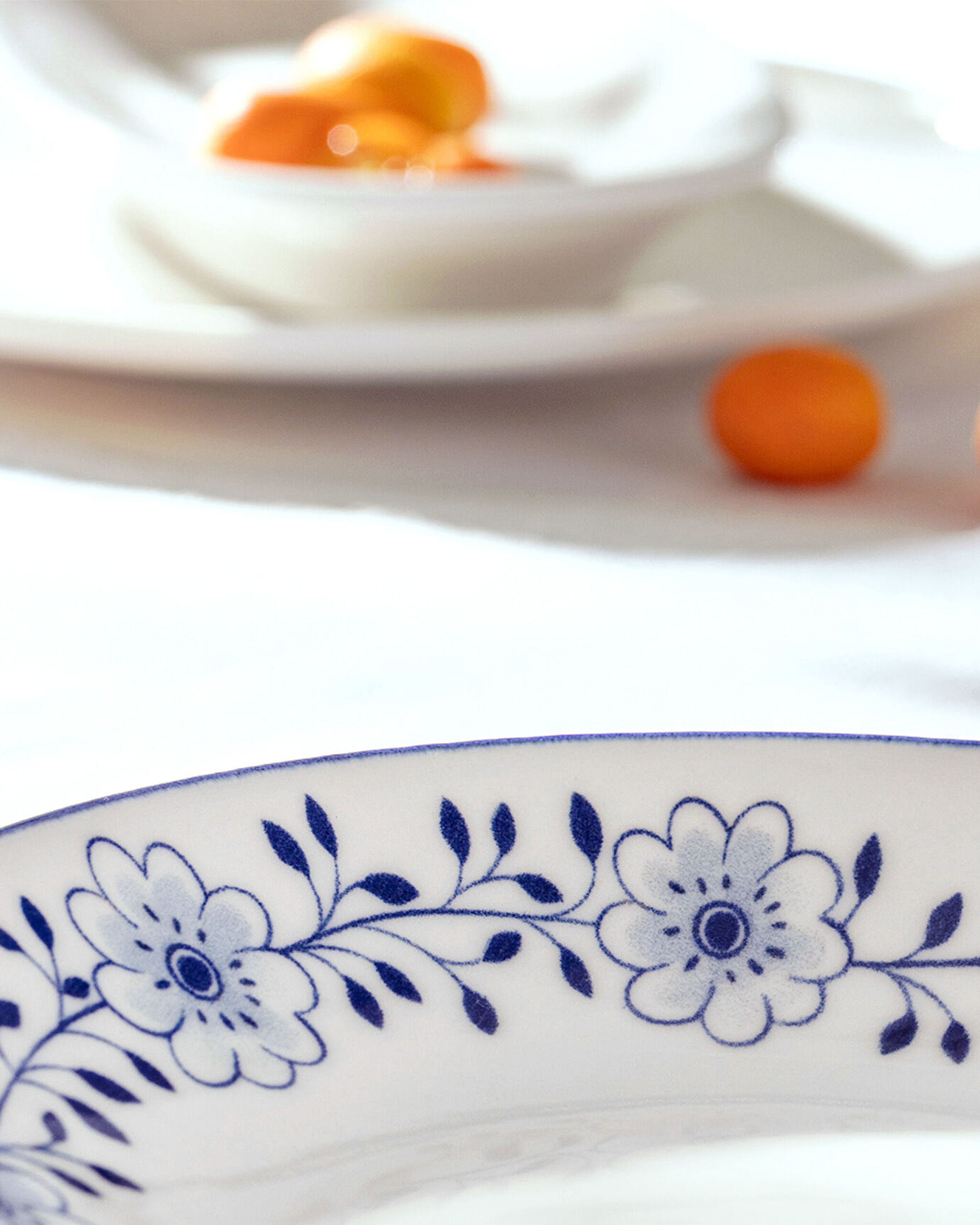 Reve Bleu Floral Dinner Plate - 4