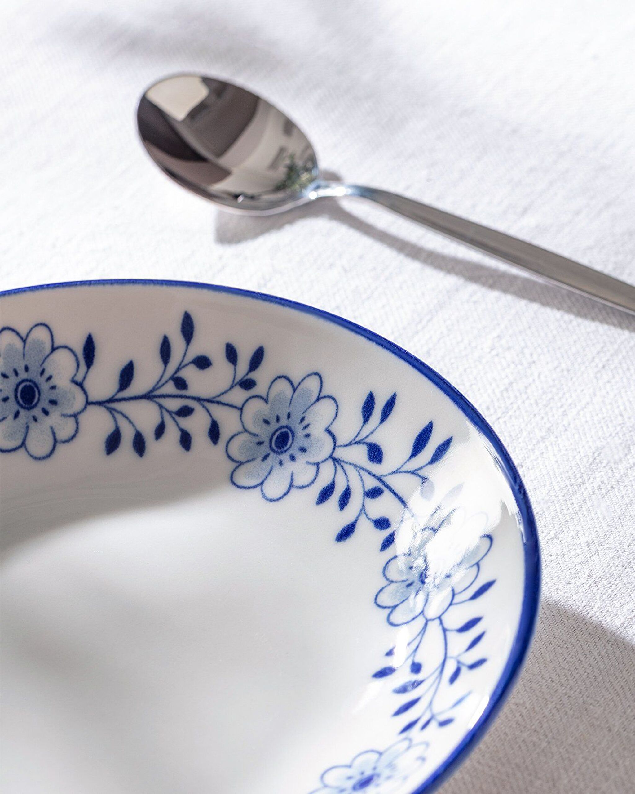 Reve Bleu Floral Dinner Plate - 1
