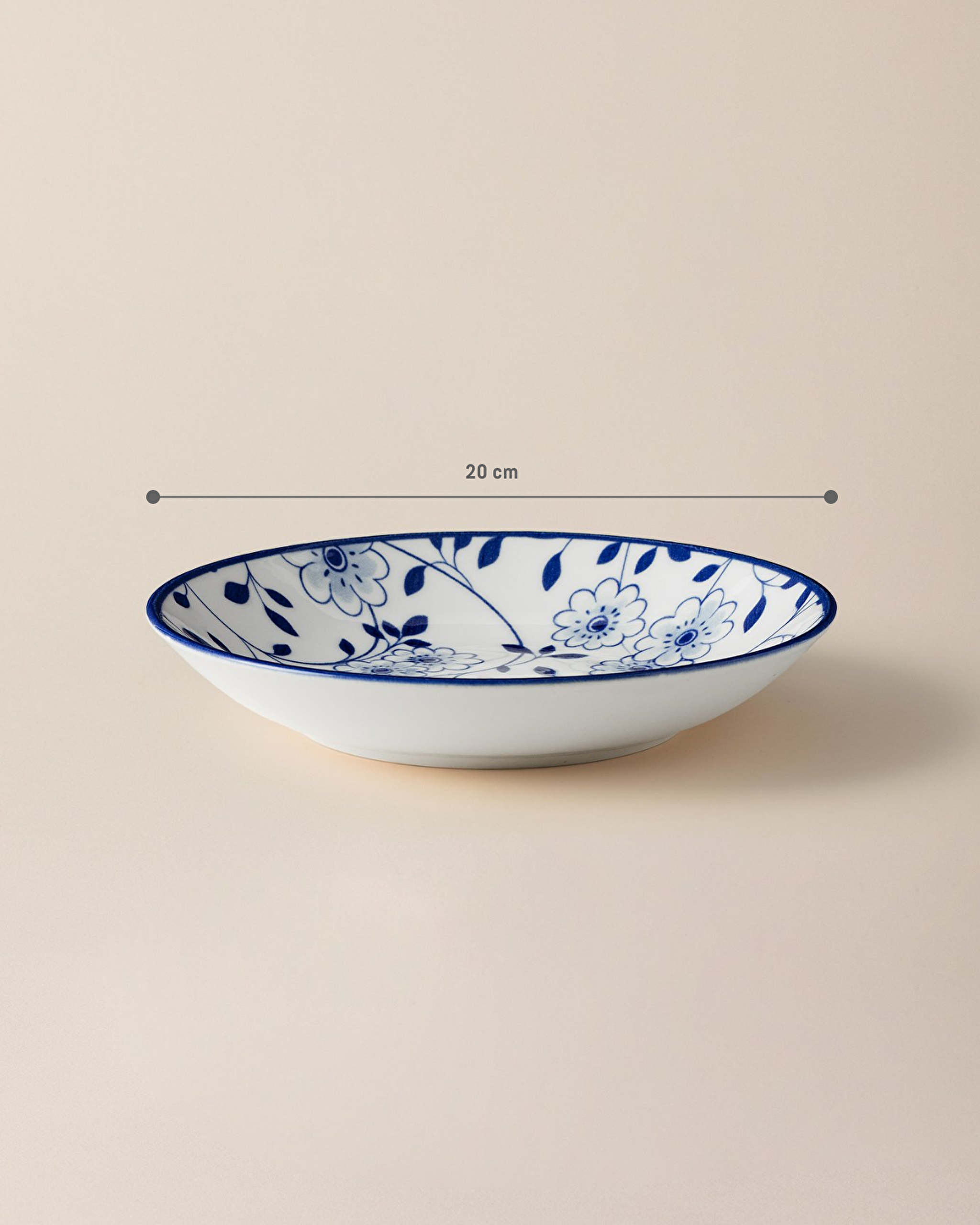 Reve Bleu Jardin Dinner Plate - 7