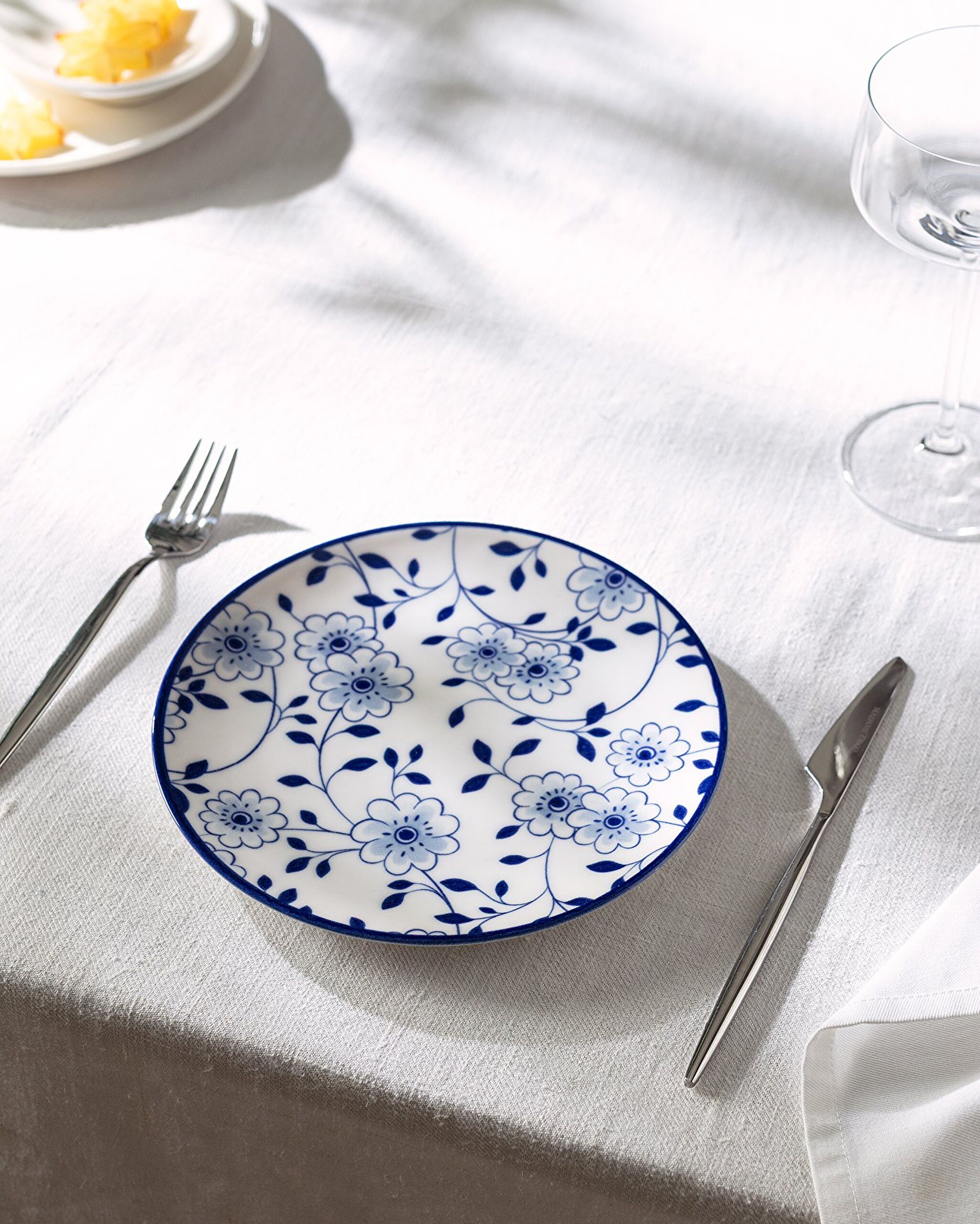 Reve Bleu Jardin Cake Plate - 0