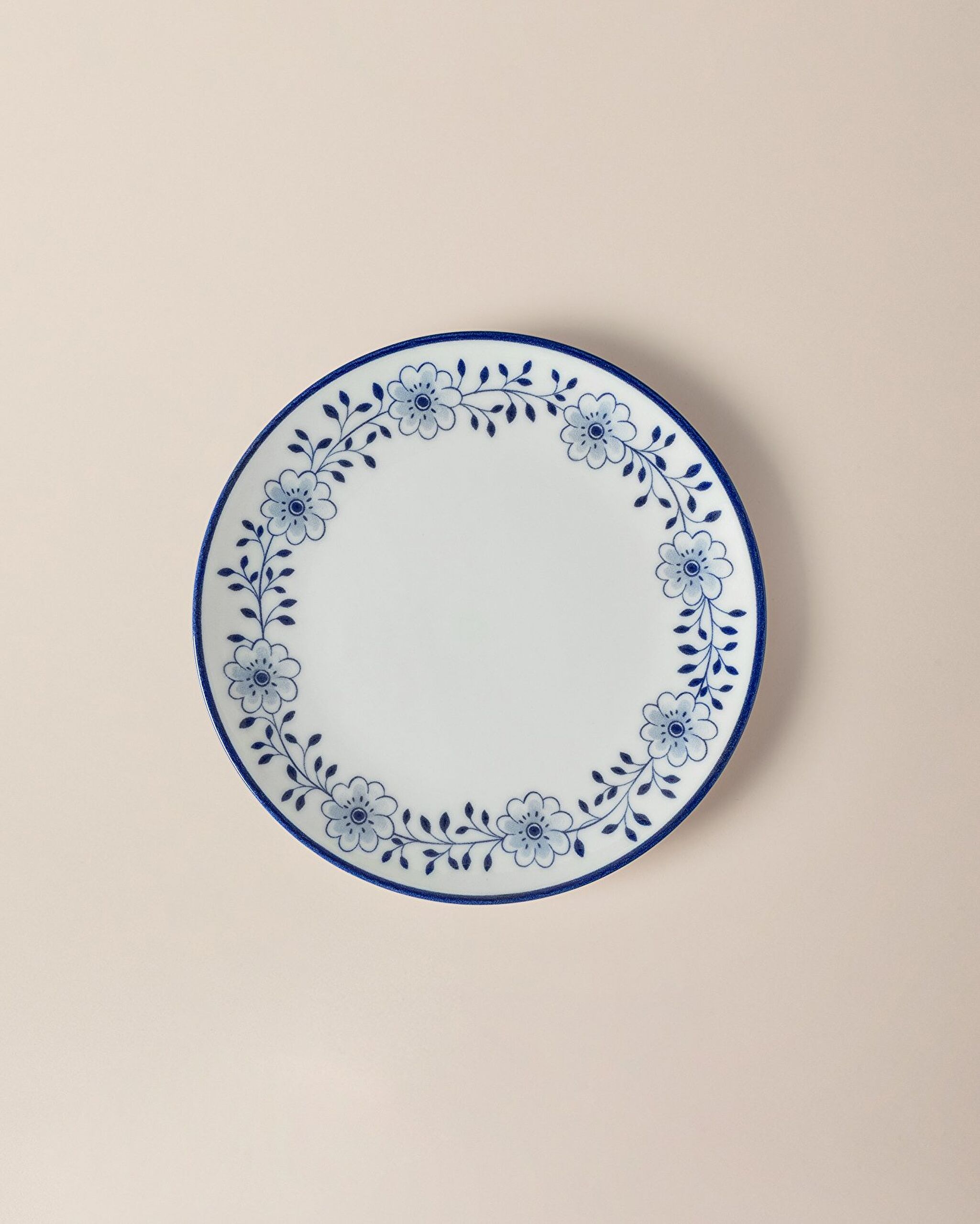 Reve Bleu Floral Cake Plate - 6