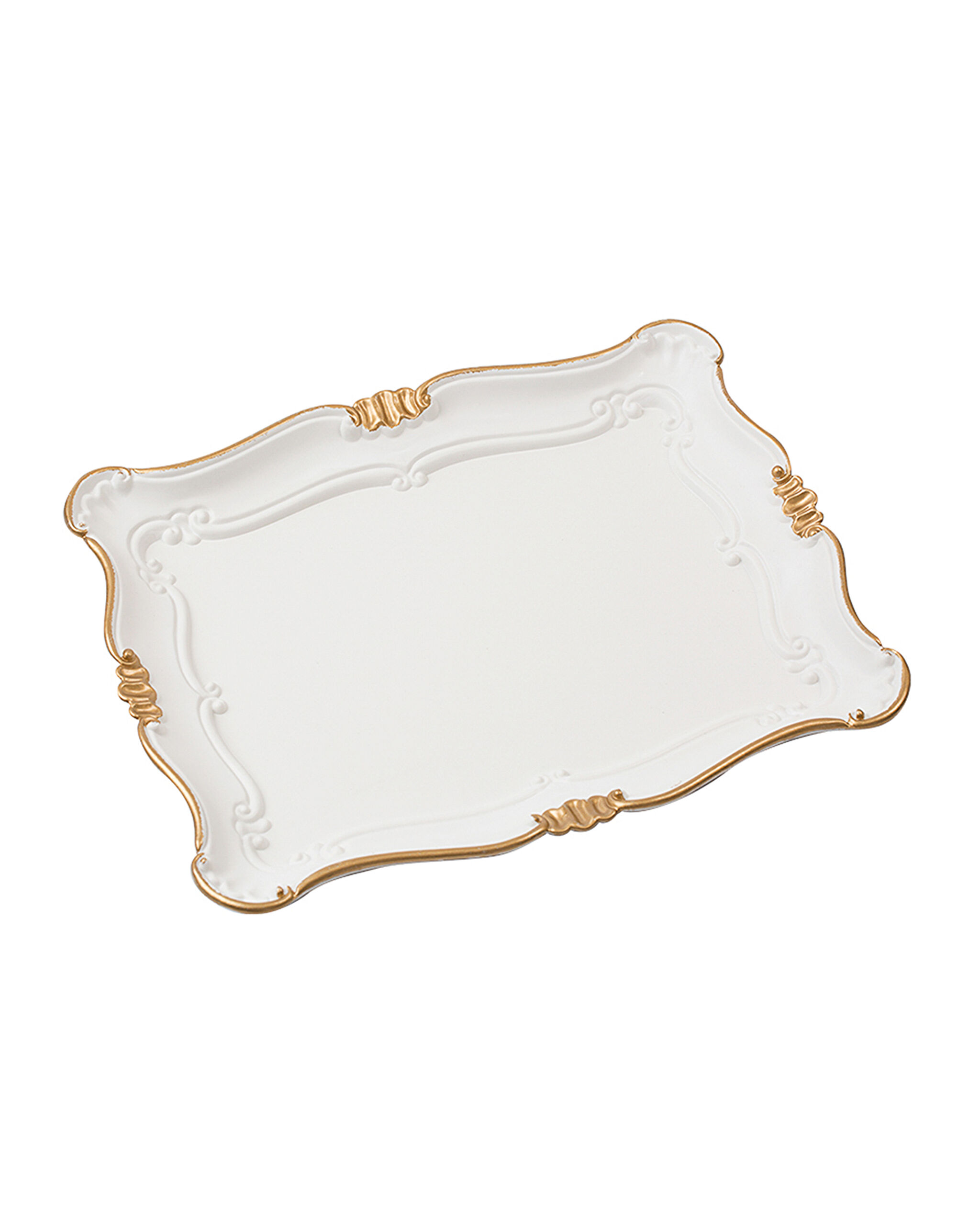 Camelote vergoldetes großes Tablett - 3