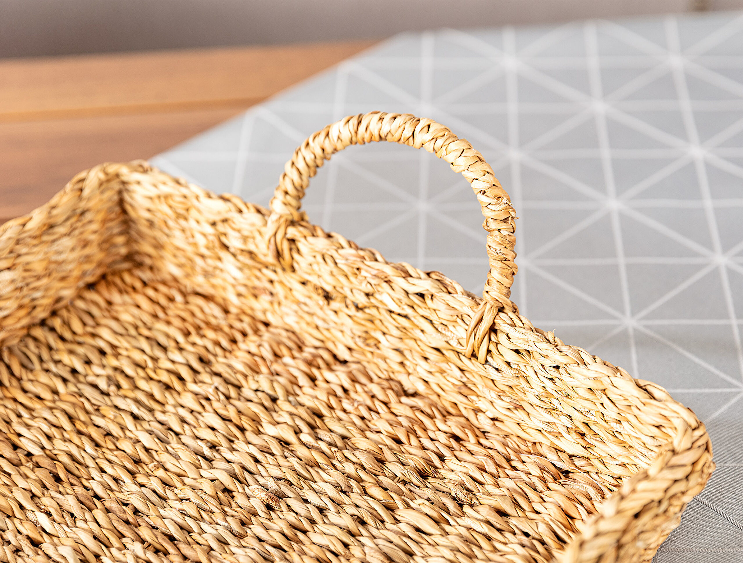 Guam groot rieten dienblad - 2