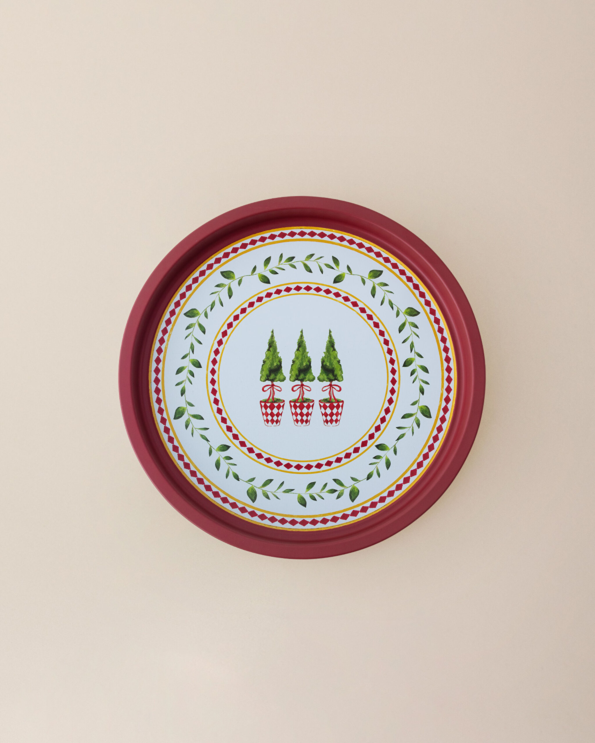 Chris rond metalen dienblad - 3