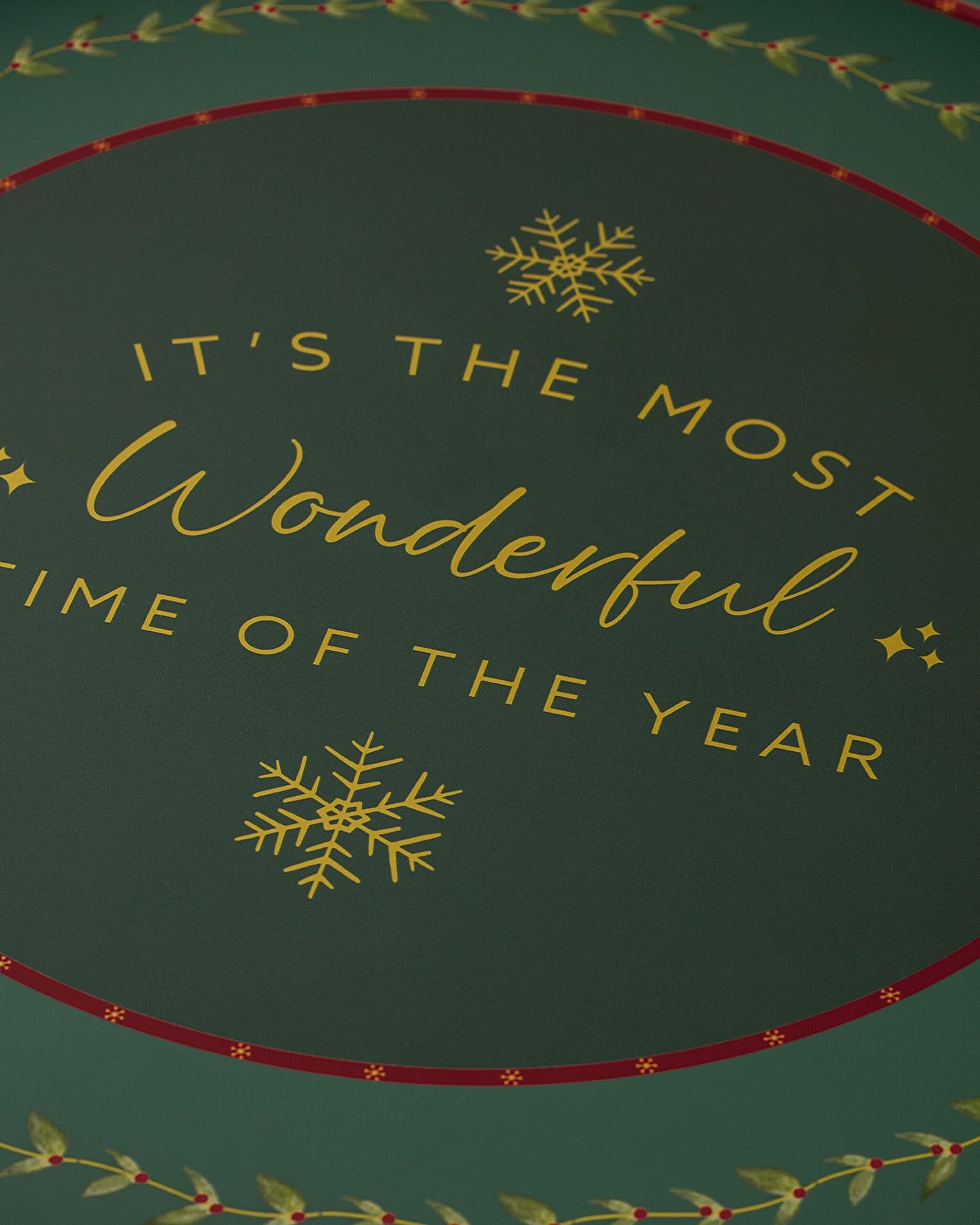 صينية معدنية مستديرة من ليندا - 2