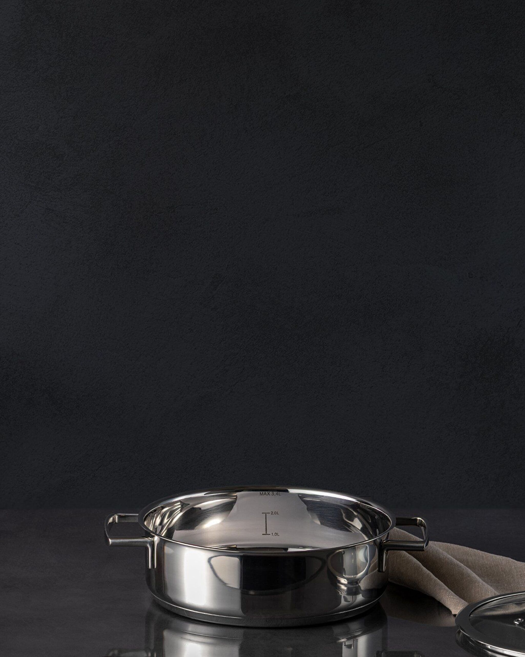 Elena Shallow Pot 24cm - 0