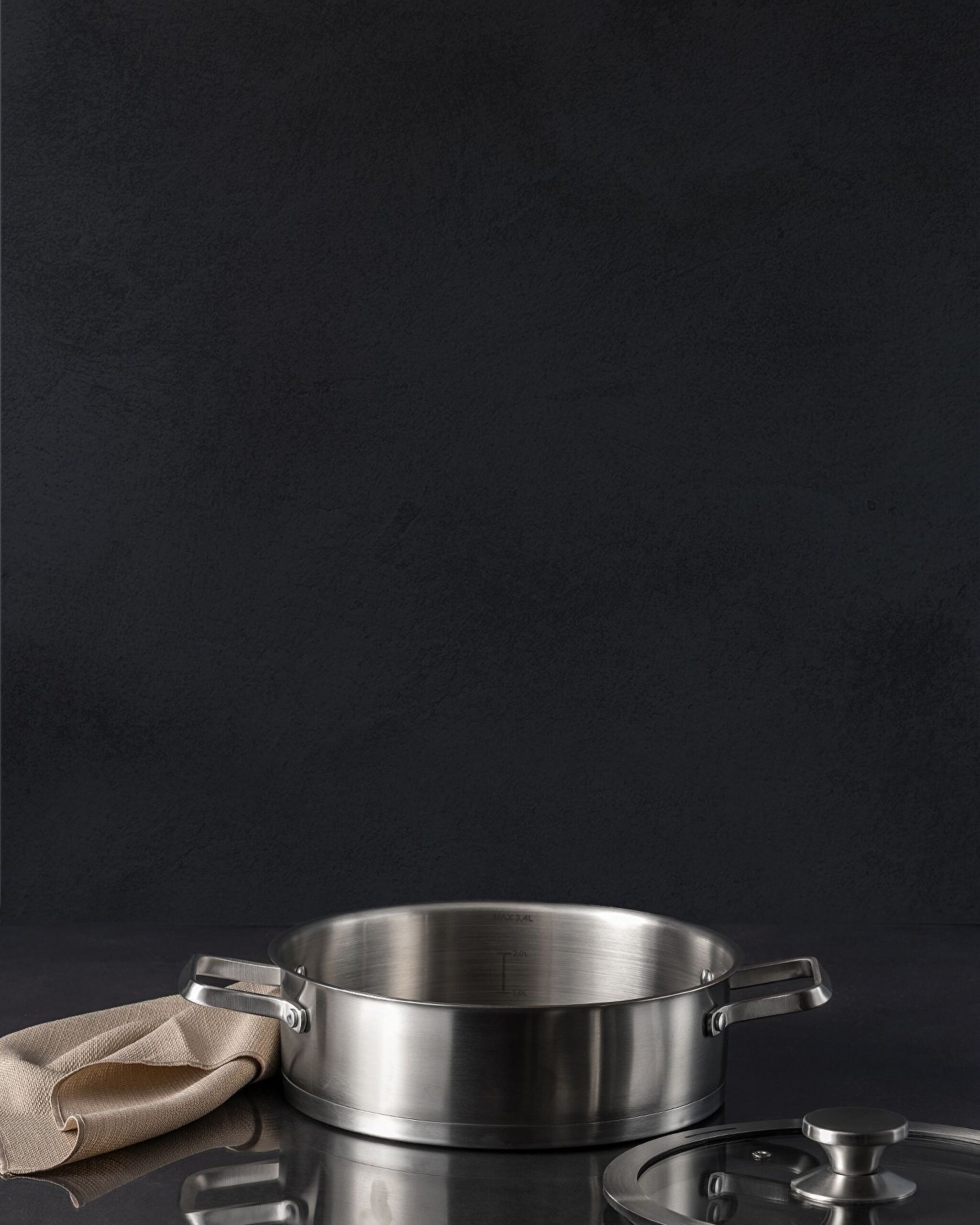 Raye Shallow Pot 24cm - 1