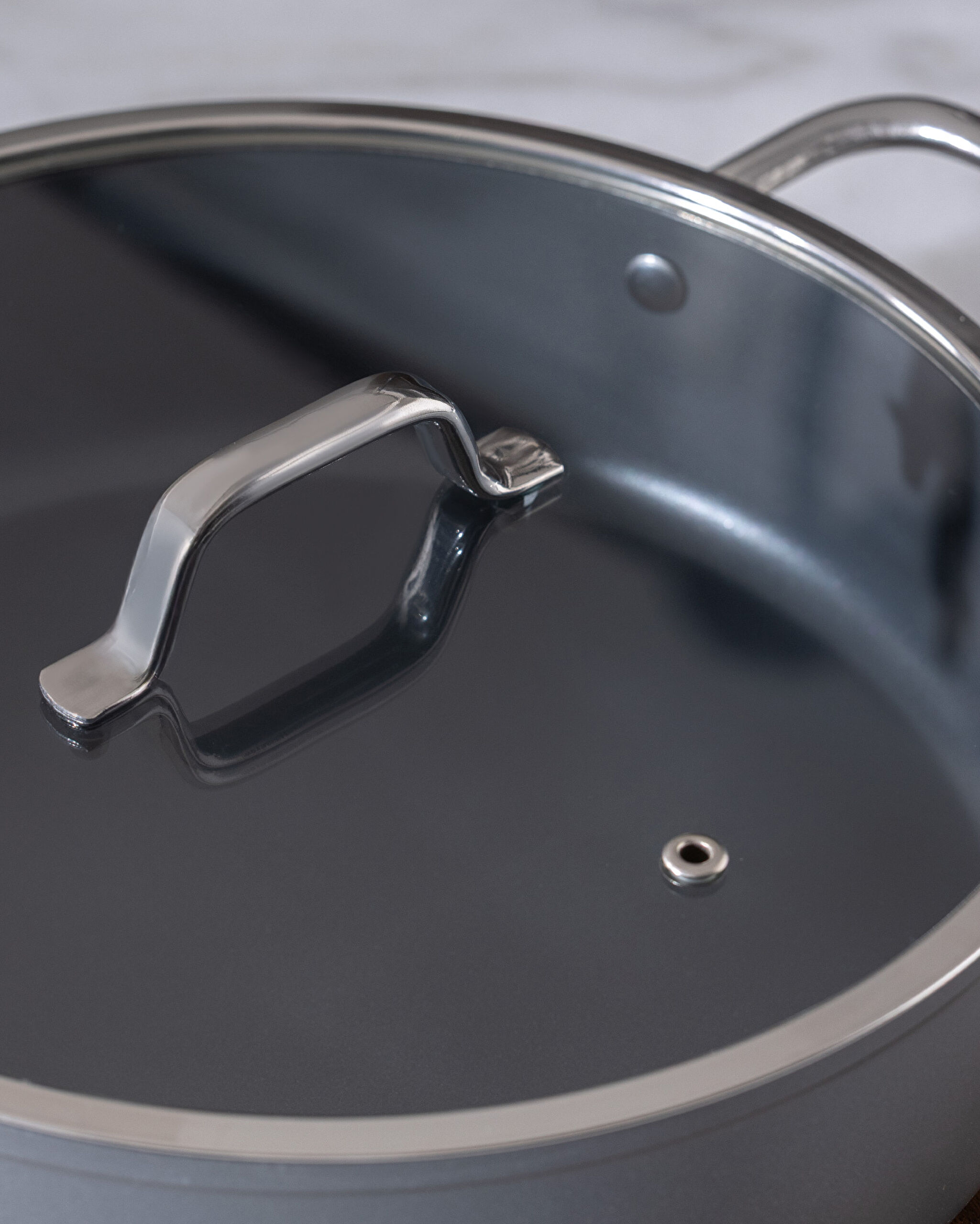 Titanium Profesional Karnıyarık Tenceresi - Antrasit - 26 cm - 4