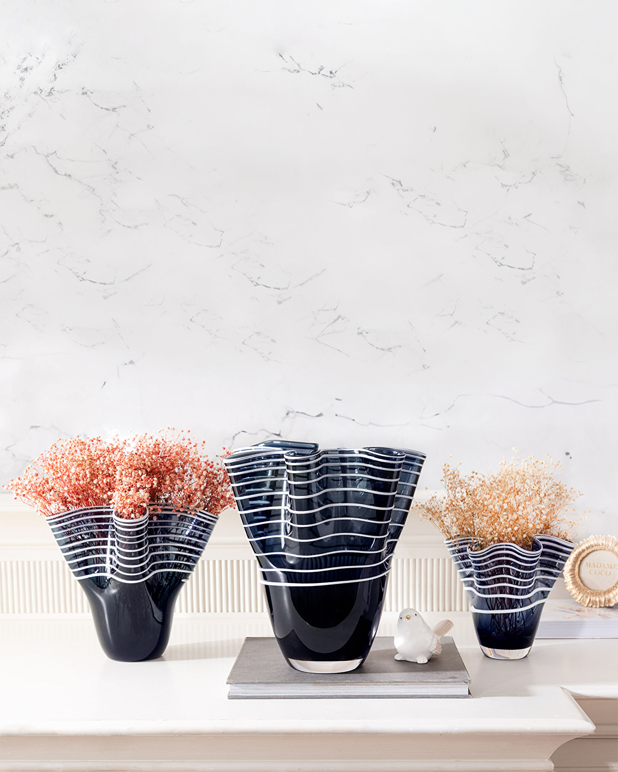 Honfleur Handmade Glass Vase - Small Size - 6