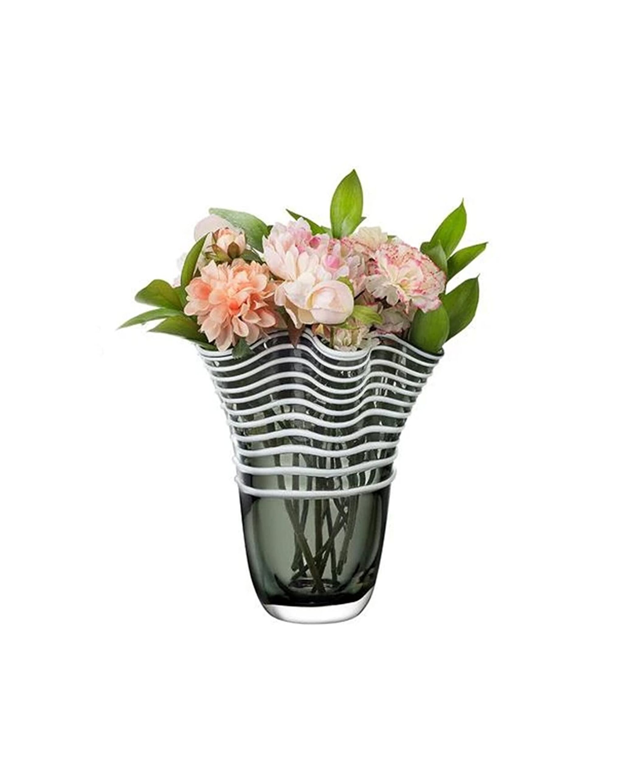 Honfleur Handmade Glass Vase - Medium Size - 1