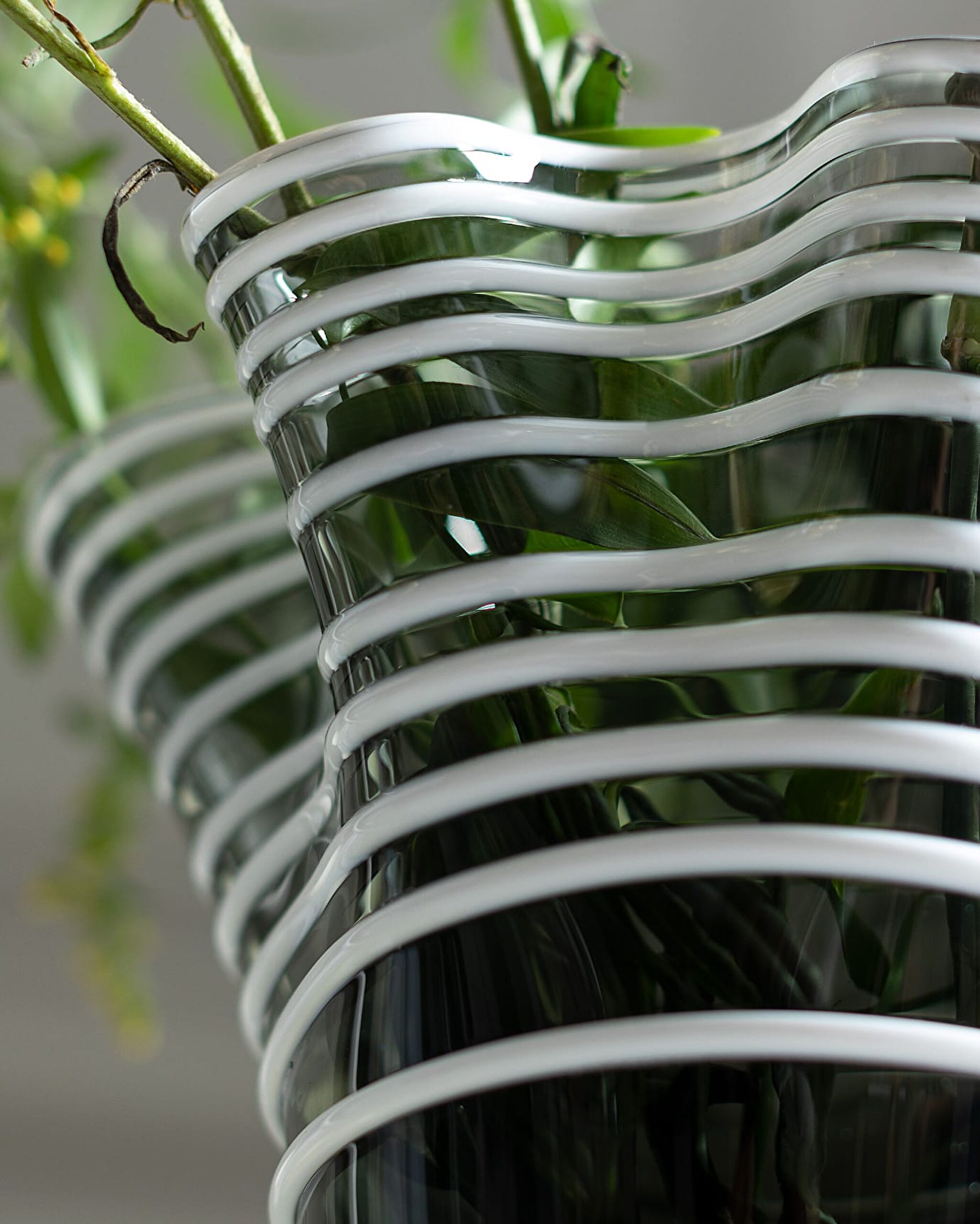 Honfleur Handmade Glass Vase - Medium Size - 3