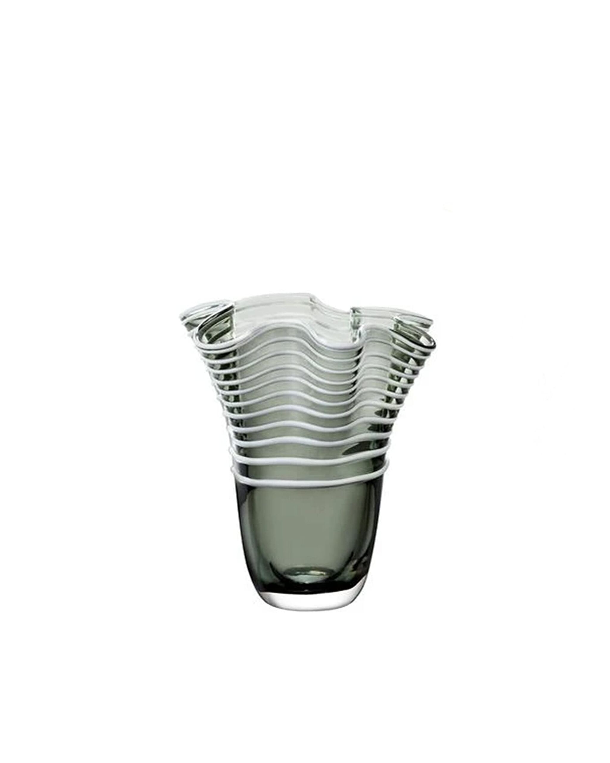 Honfleur Handmade Glass Vase - Medium Size - 0