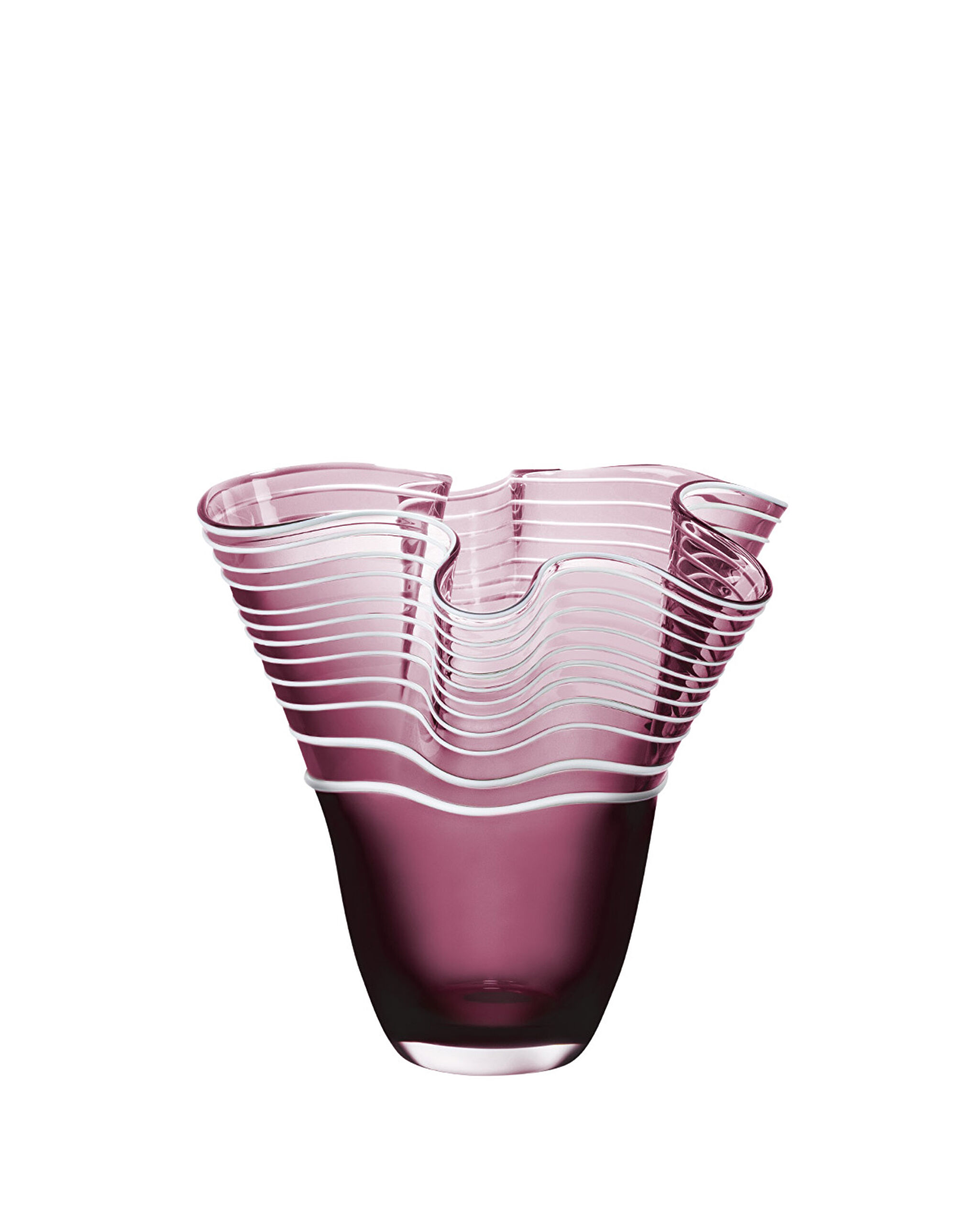 يدوي الزجاج مزهرية - حجم كبير - 1